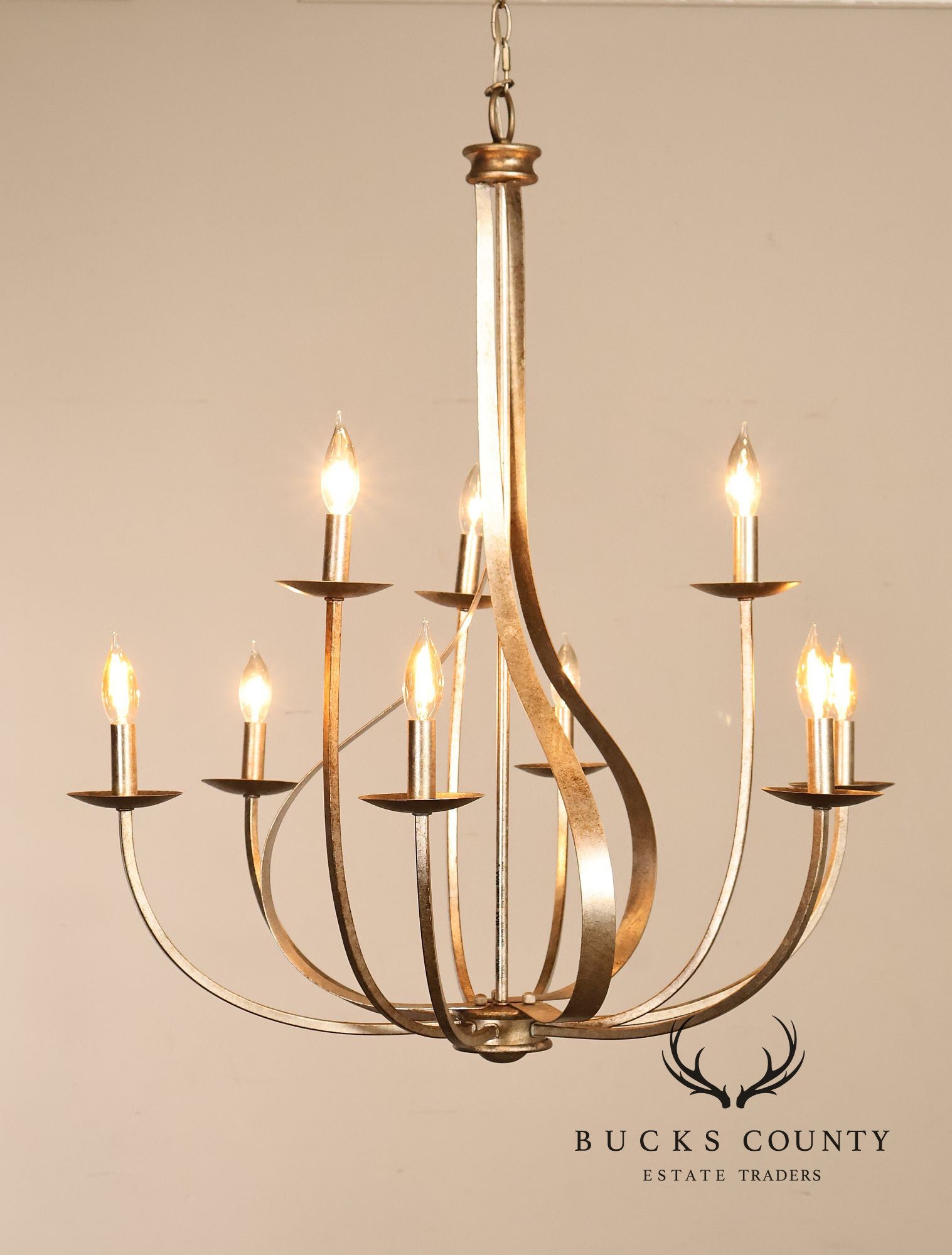 Quoizel 'Serenity' Nine-Light Candelabra Chandelier