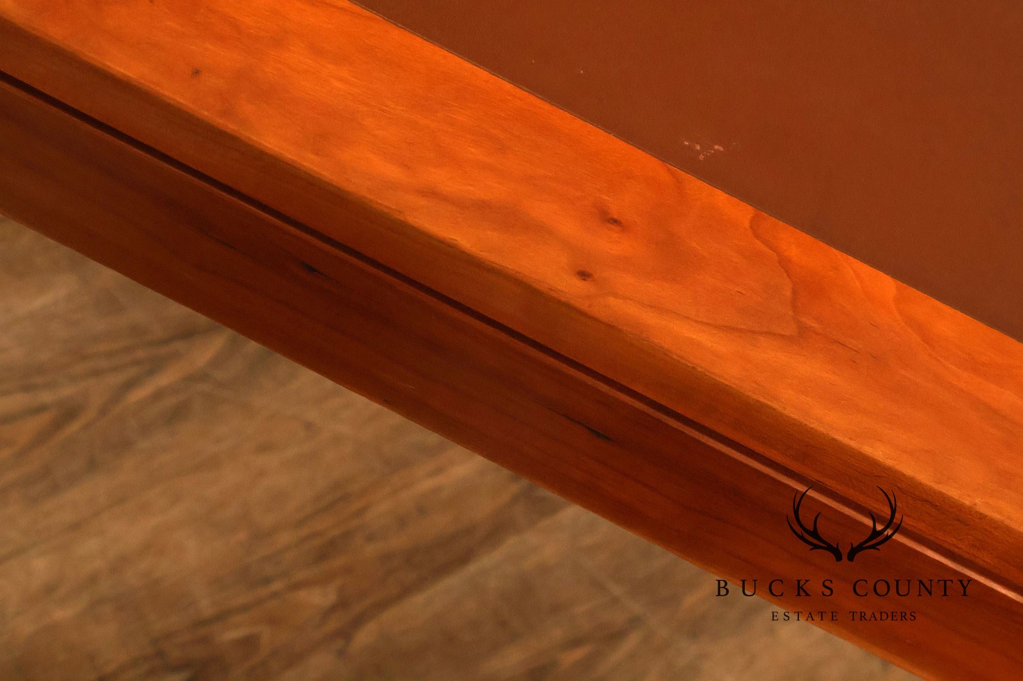 Copeland Furniture Leather Top Cherry Writing Desk