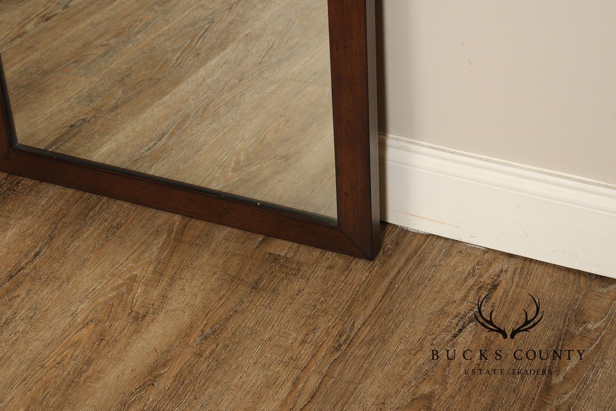 John Widdicomb Adam Style Mahogany And Partial Gilt Wall Mirror