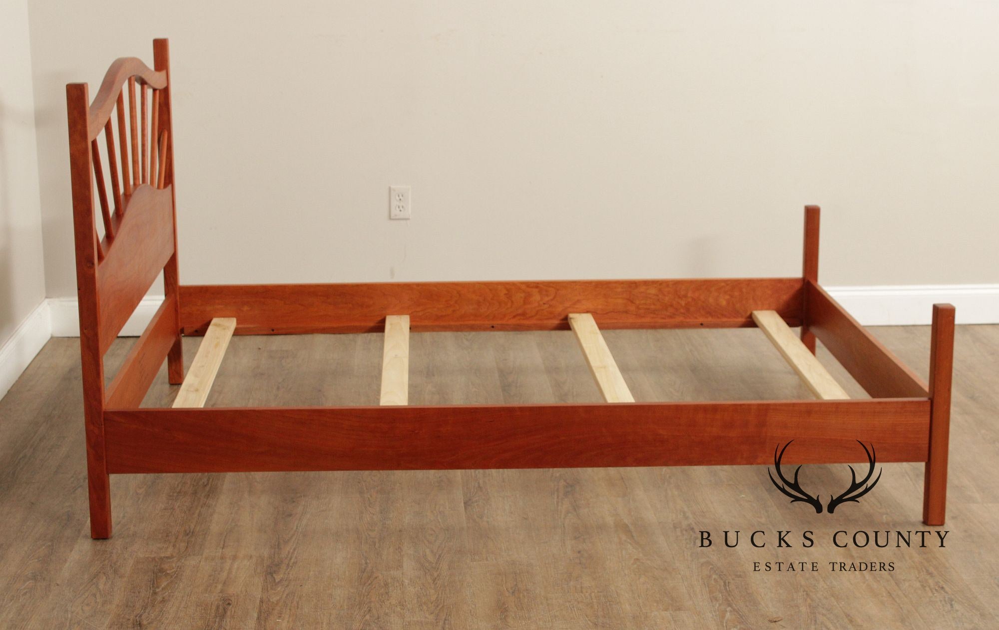 Cater Woodworking Bench Made Full Size Cherry Spindle Bed