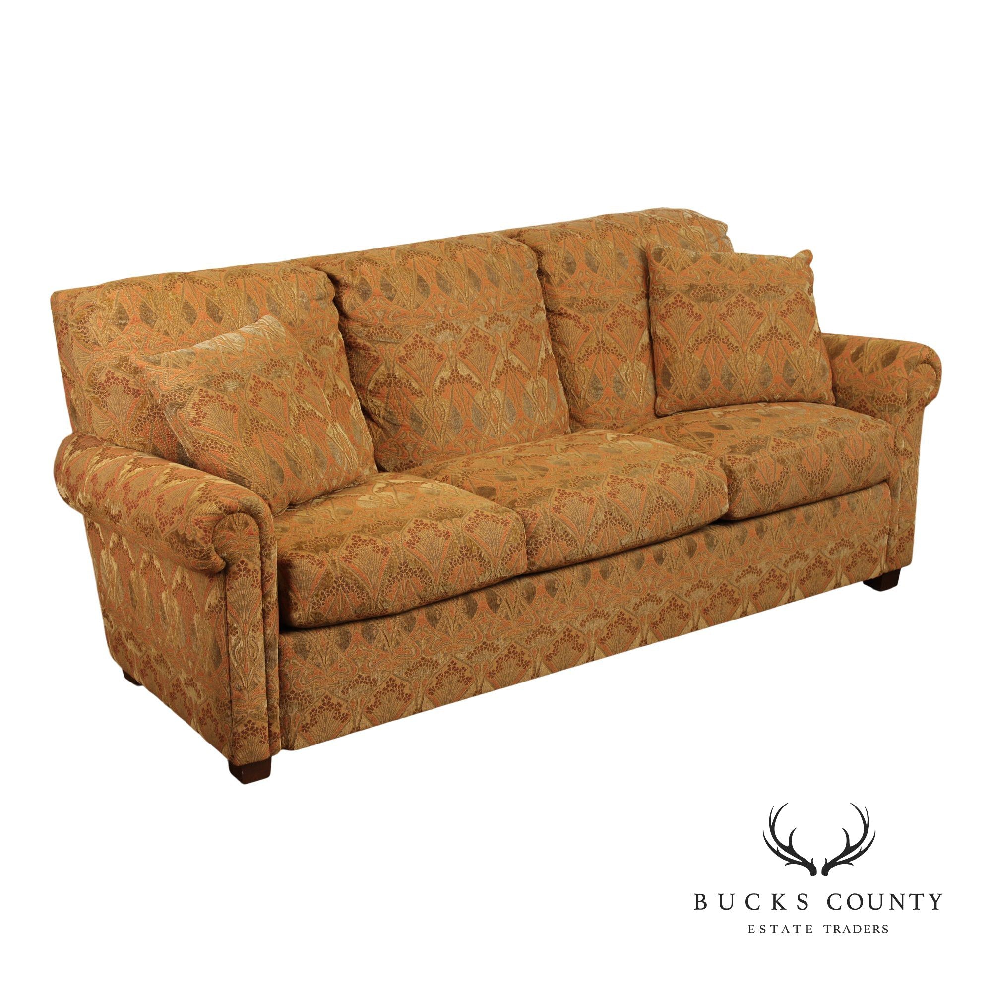 Stickley Quality Upholstered Sofa