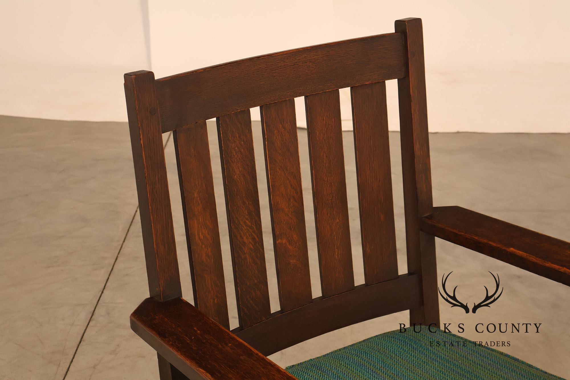 Antique Stickley Brothers Mission Oak Rocking Chair