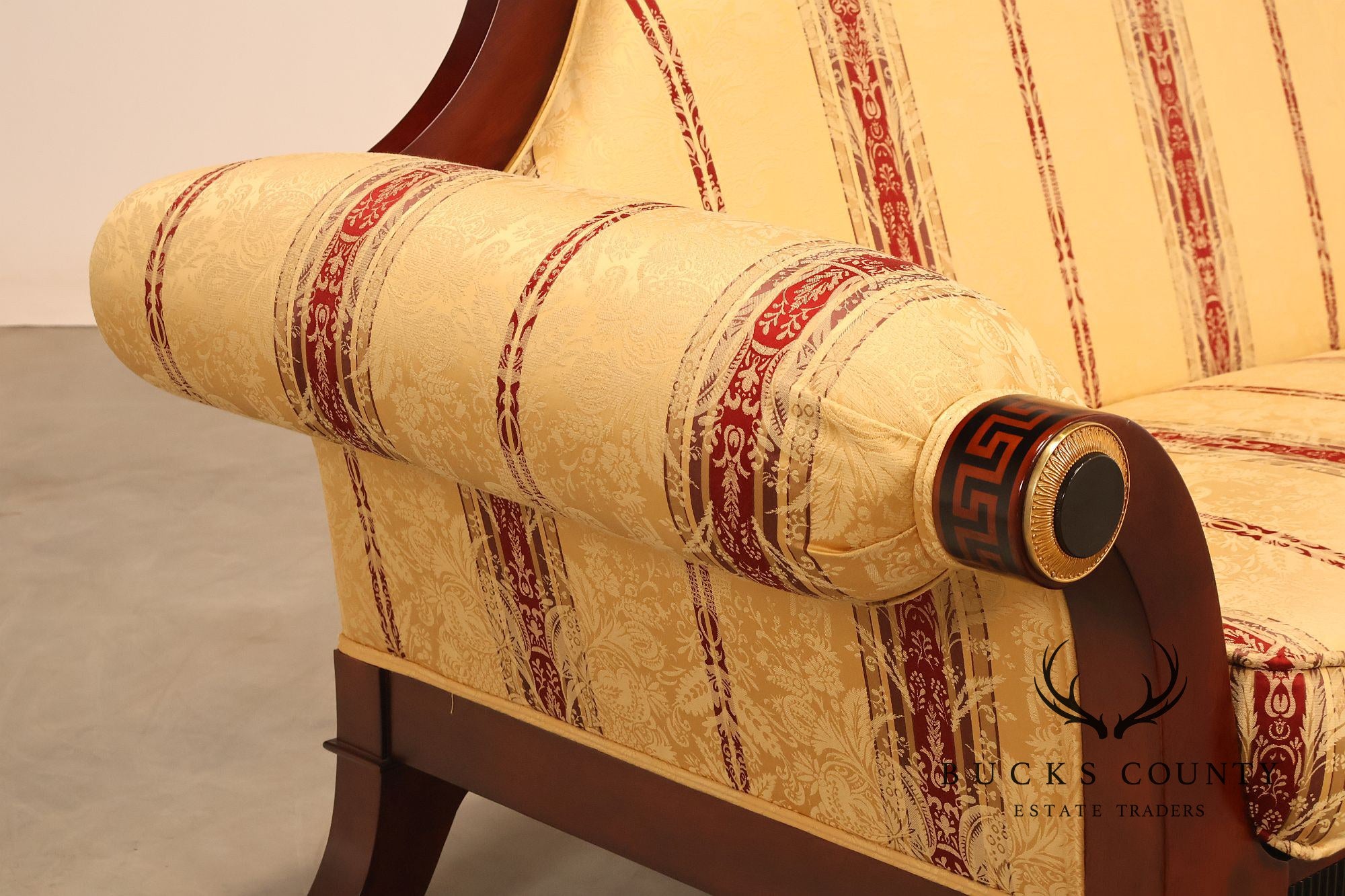 Empire Style Mahogany Sofa