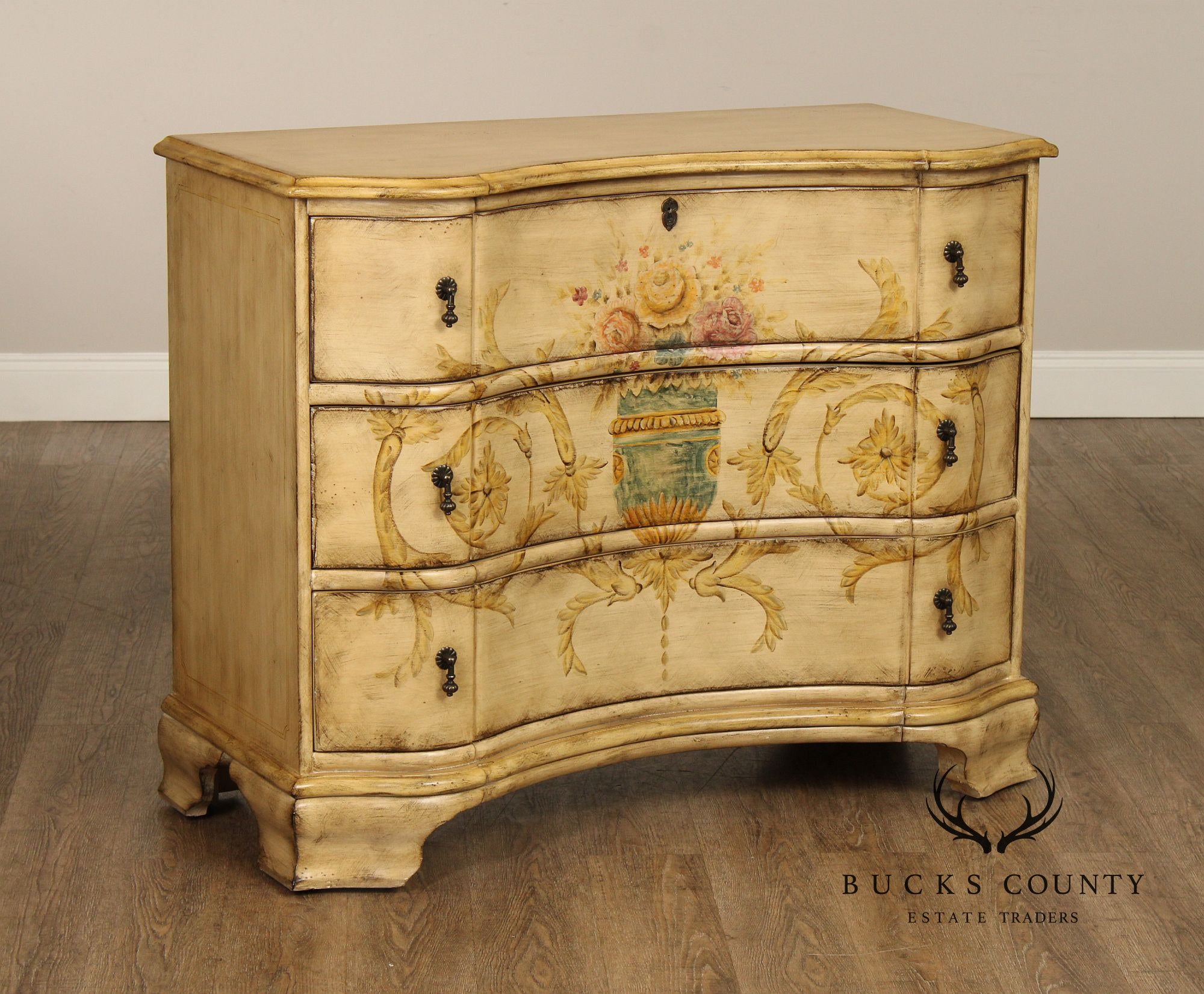 Hooker Furniture 'Seven Seas' Painted Chest of Drawers