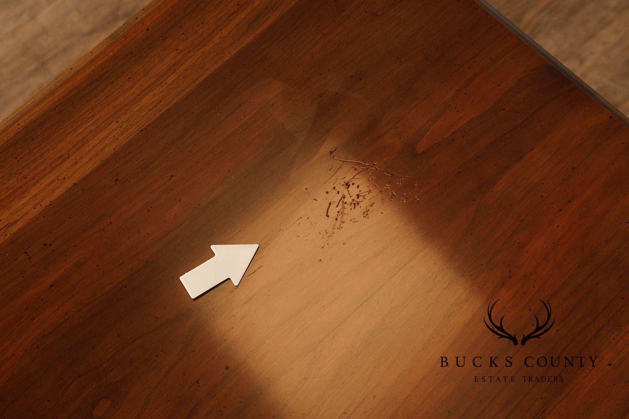 Pennsylvania House Vintage Pair Of Queen Anne Style Cherry Drop Leaf Two-Drawer End Tables