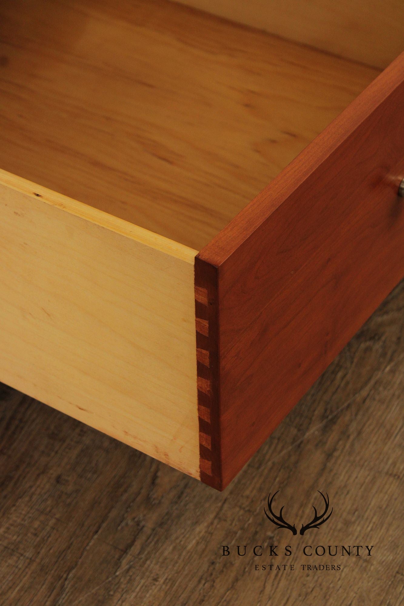 Nichols and Stone Cherry Storage Coffee Table