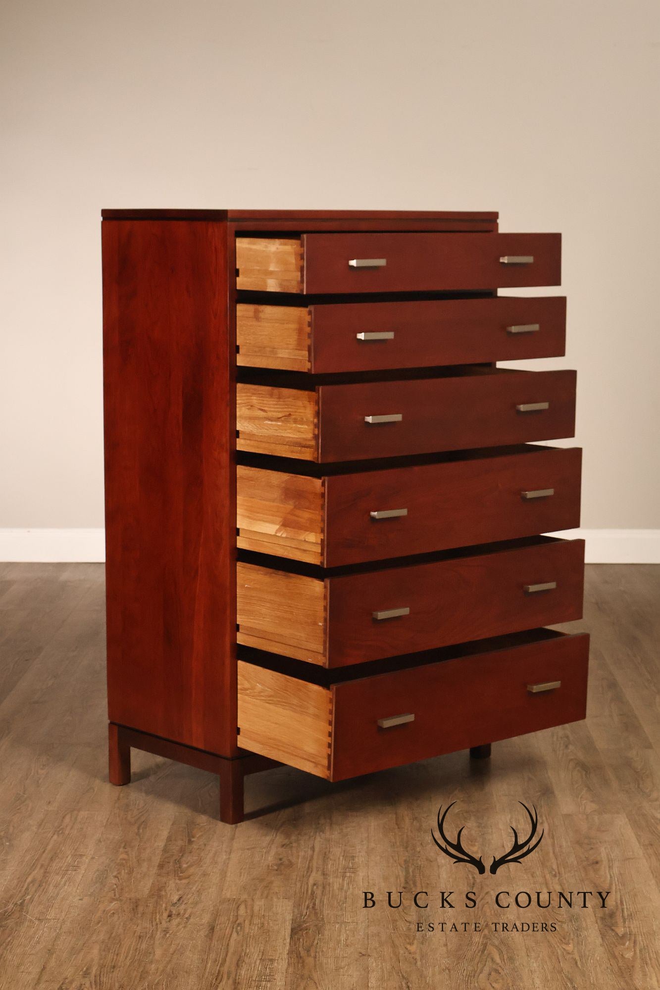 Stickley Metropolitan Collection Cherry Six Drawer Chest