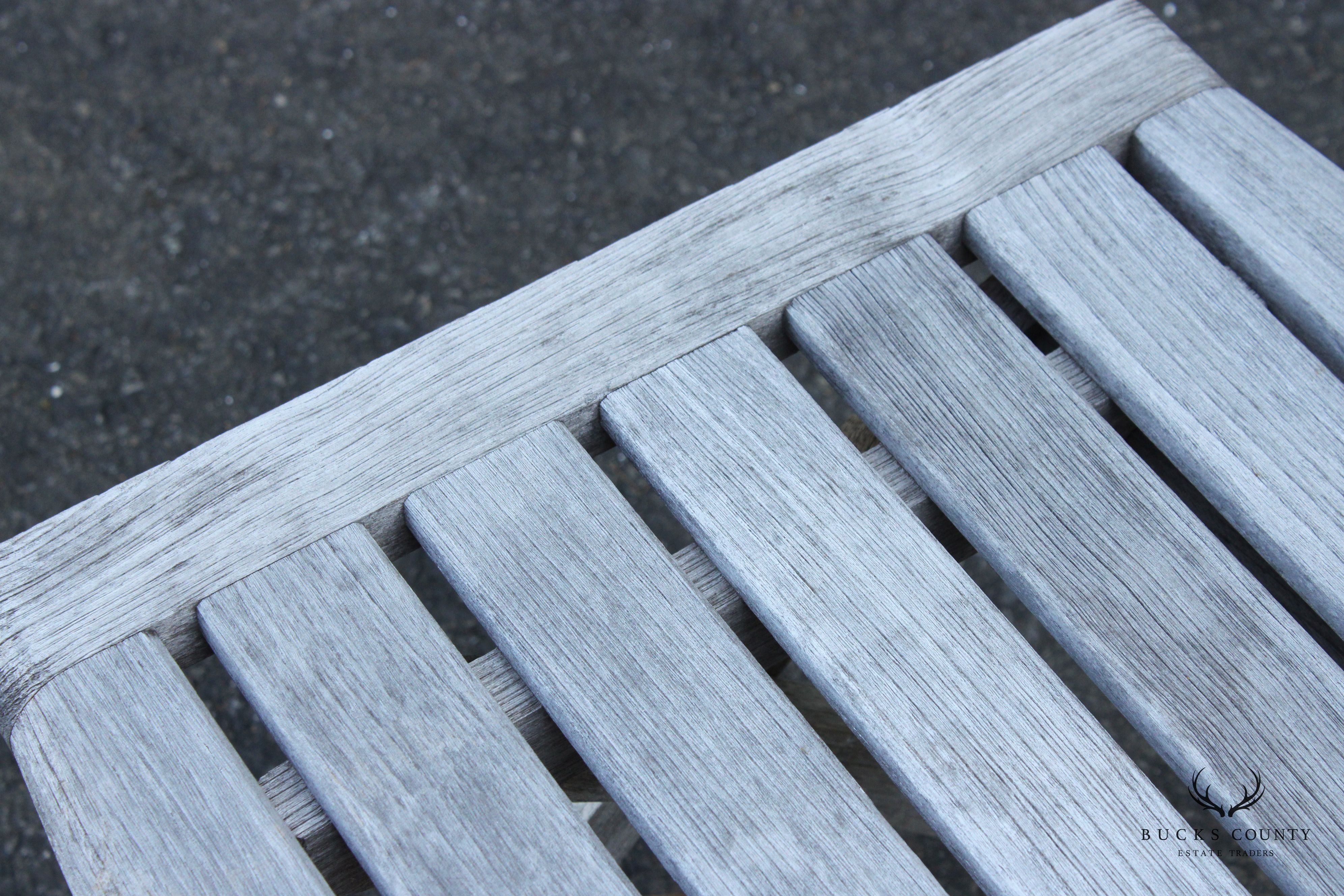 Kingsley-Bate Outdoor Patio 'St. Tropez' Teak Side Table
