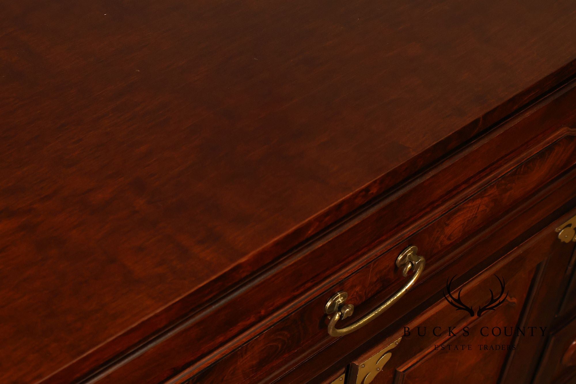 Bernhardt Vintage Campaign Style Door Chest