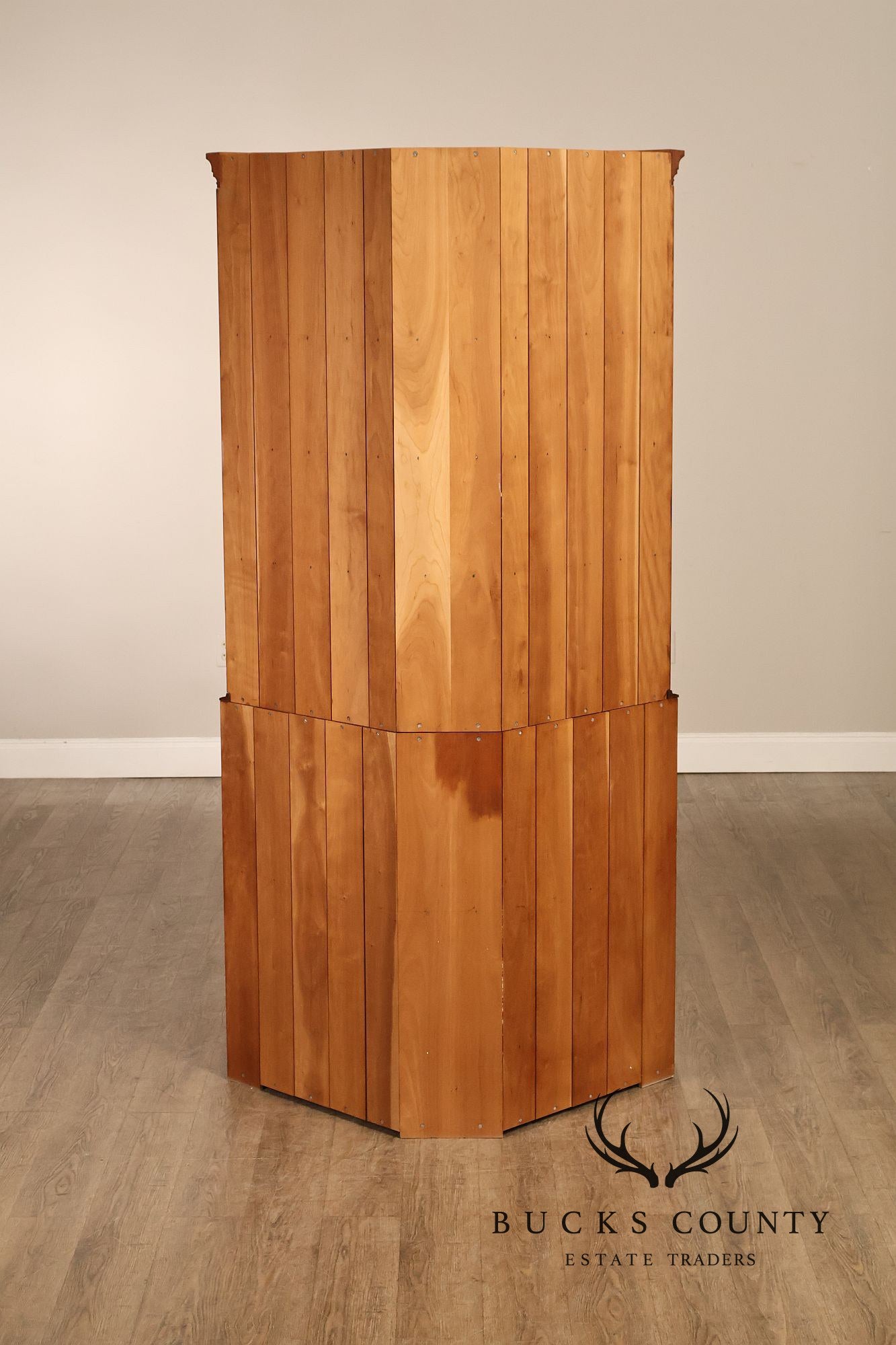 Federal Style Cherry Custom Quality Corner Cabinet