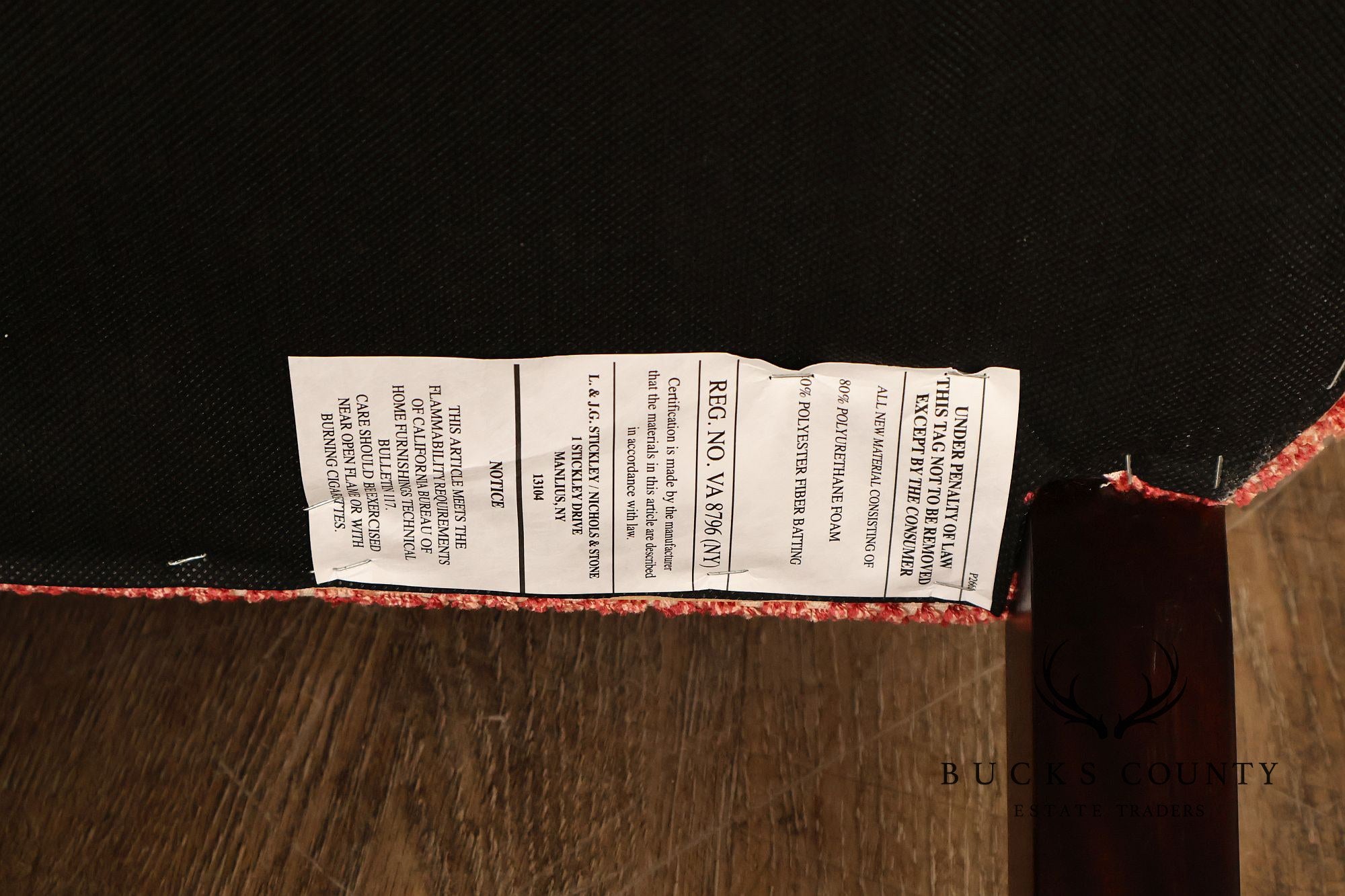 Stickley Federal Mahogany Set Of Eight Shield Back Dining Chairs