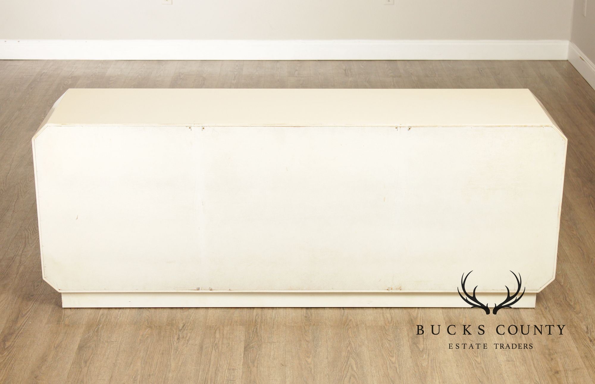 Pace Collection Mid Century Modern Burlwood and Lacquered Chest of Long Dresser Sideboard