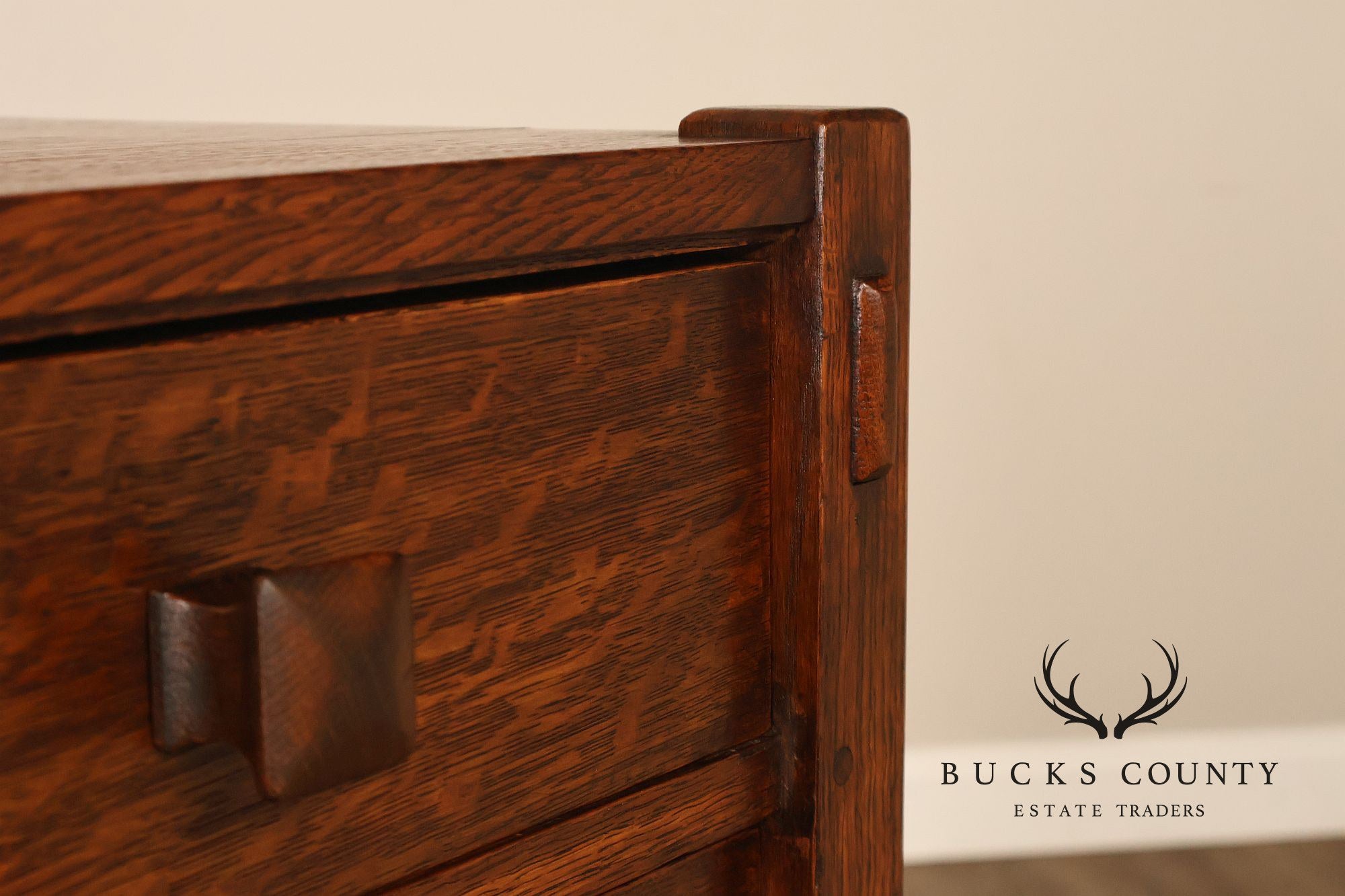 Antique Gustav Stickley Oak Chest of Drawers #626