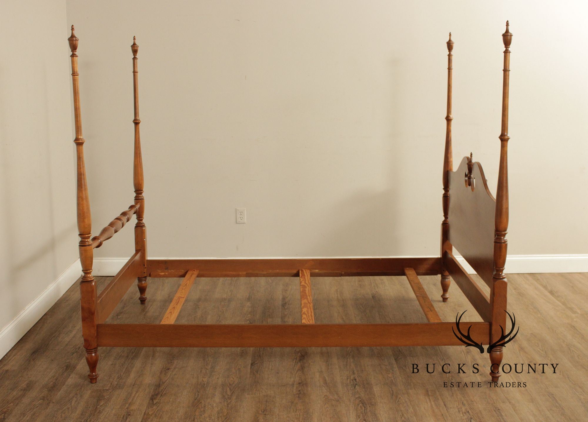 Ethan Allen American Maple Full Size Poster Bed