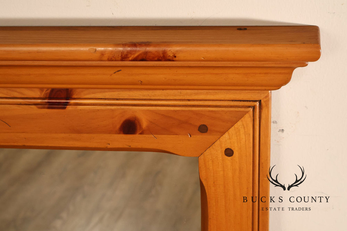 Ethan Allen Pine Dresser Mirror