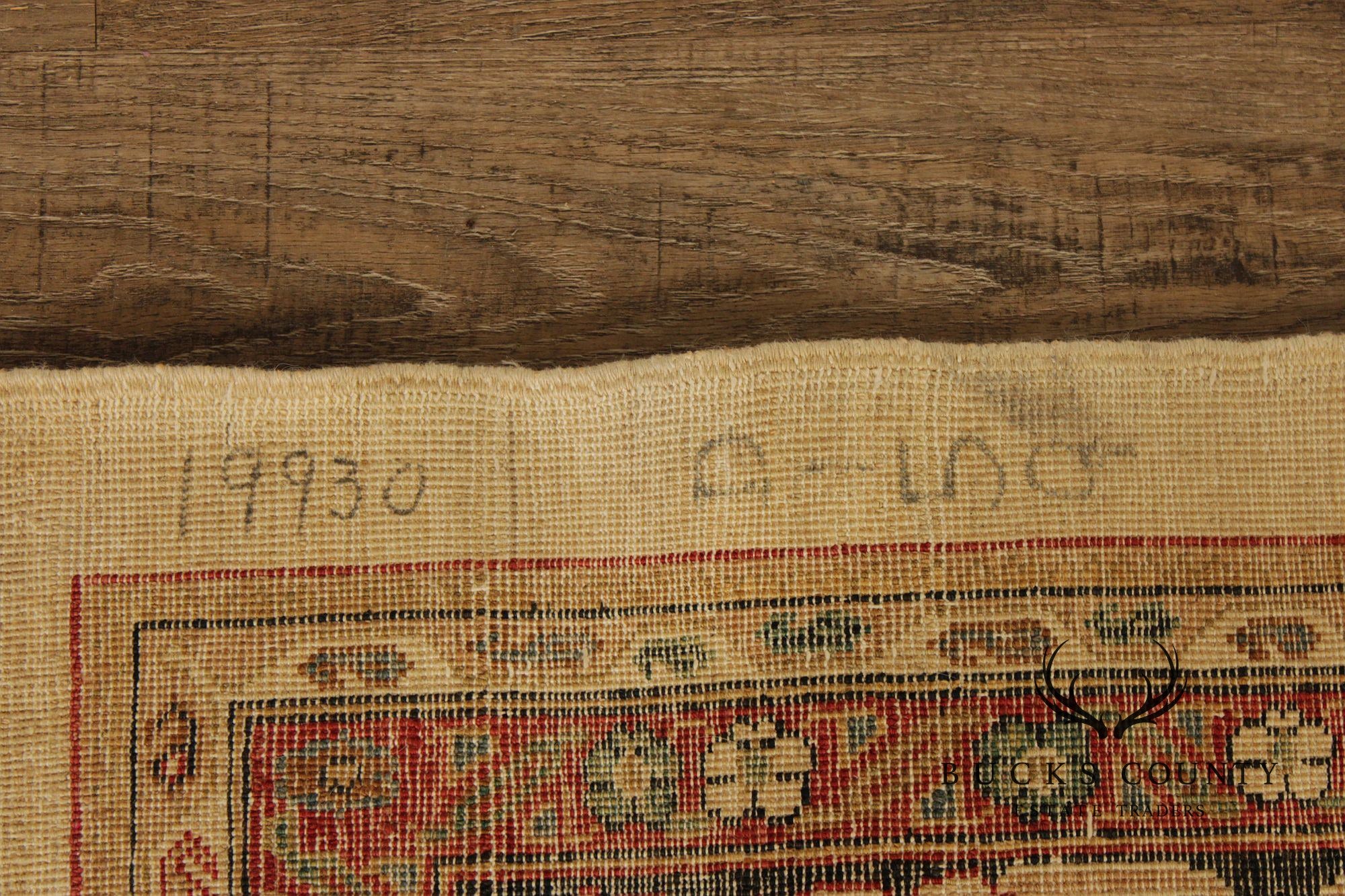 Peshawar Farahan Design Hand-Knotted Wool Area Rug – 6’ x 10’