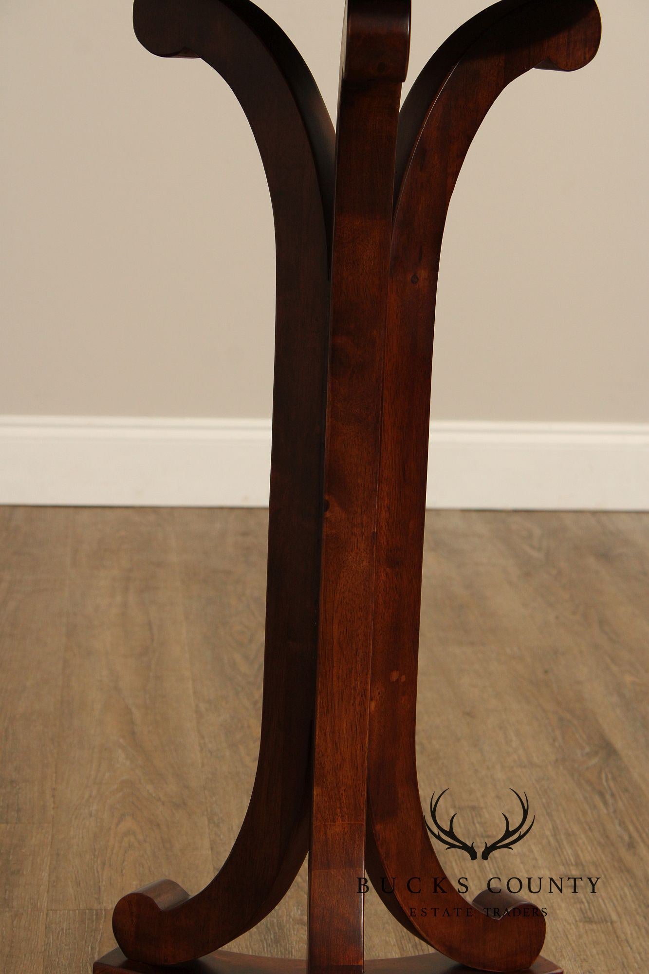 Empire Style Cherry Claw Foot Pedestal