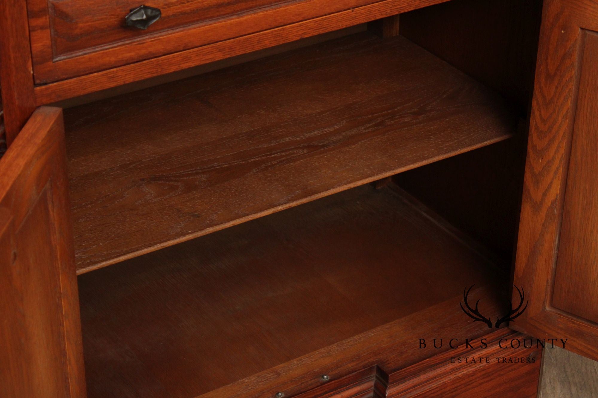 Romweber Viking Oak Buffet Cabinet
