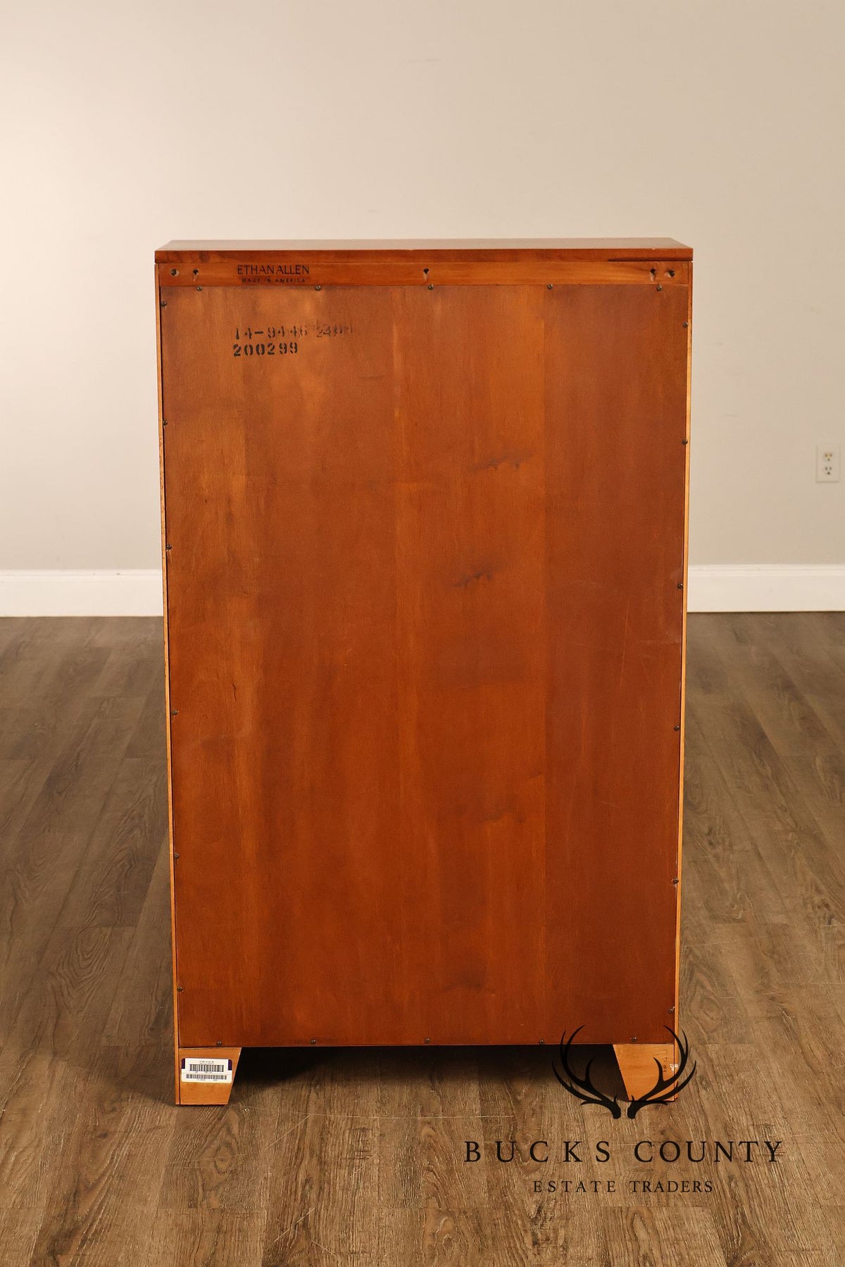 Ethan Allen 'Country Colors' Maple Open Bookcase