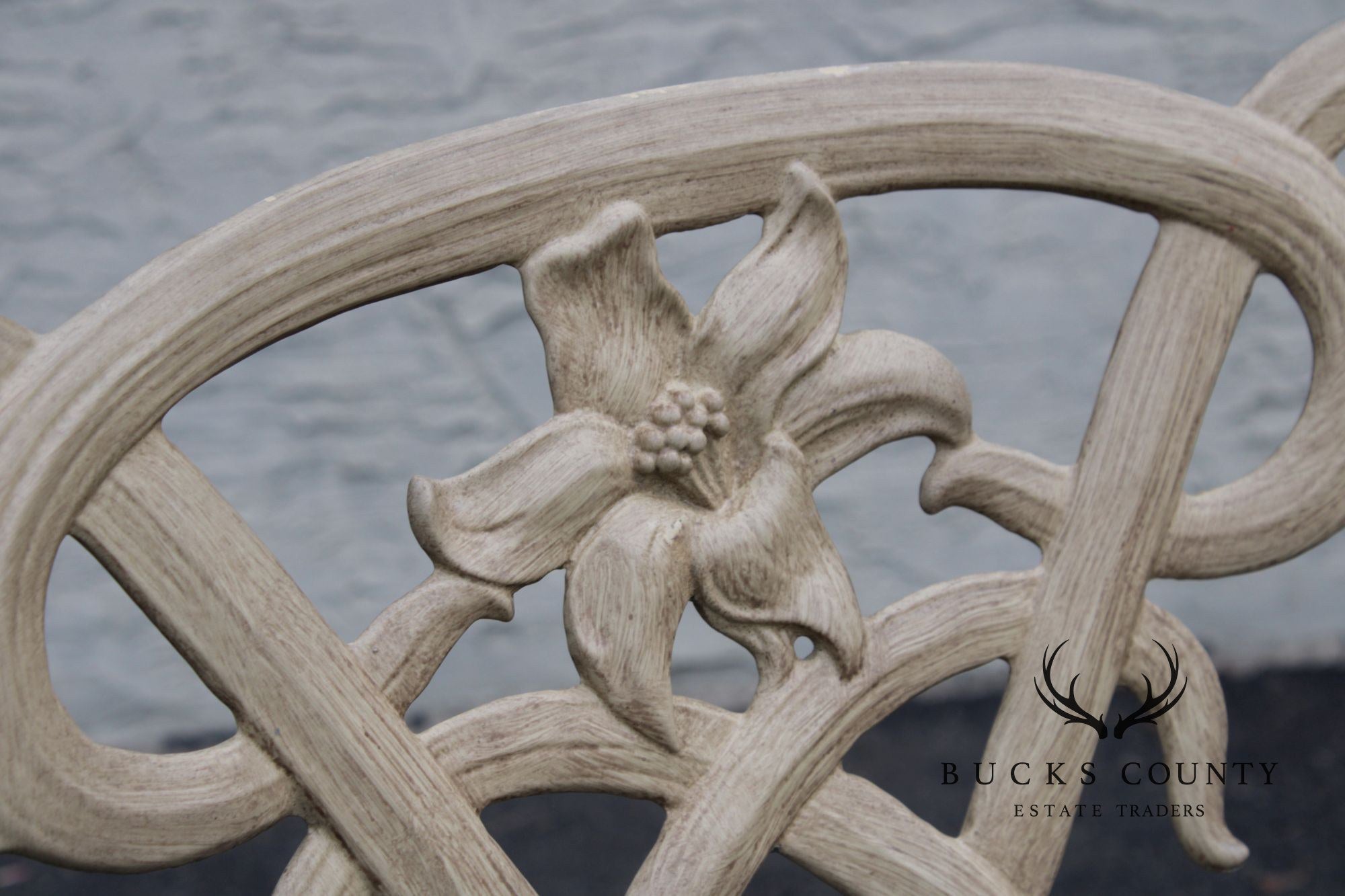 Brown Jordan 'Day Lily' Cast Aluminum Set of Four Patio Chairs