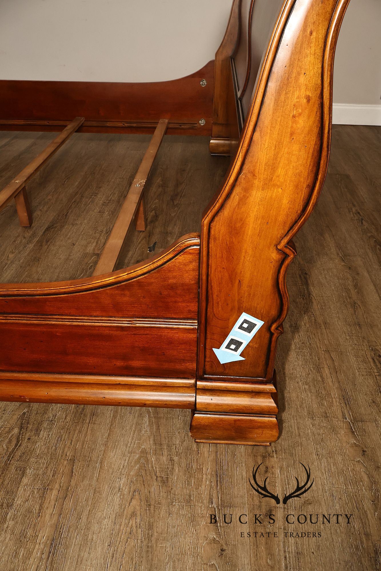 Ethan Allen Tuscany Collection King Size Sleigh Bed