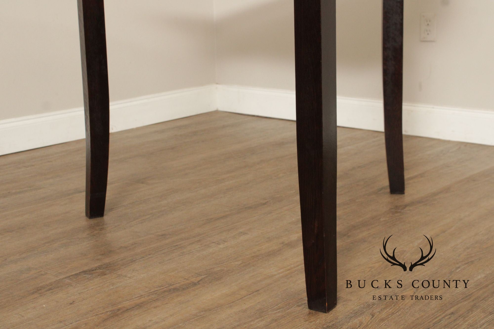 Custom Quality Modern Guitar Pick Oak Counter Height Dining Table
