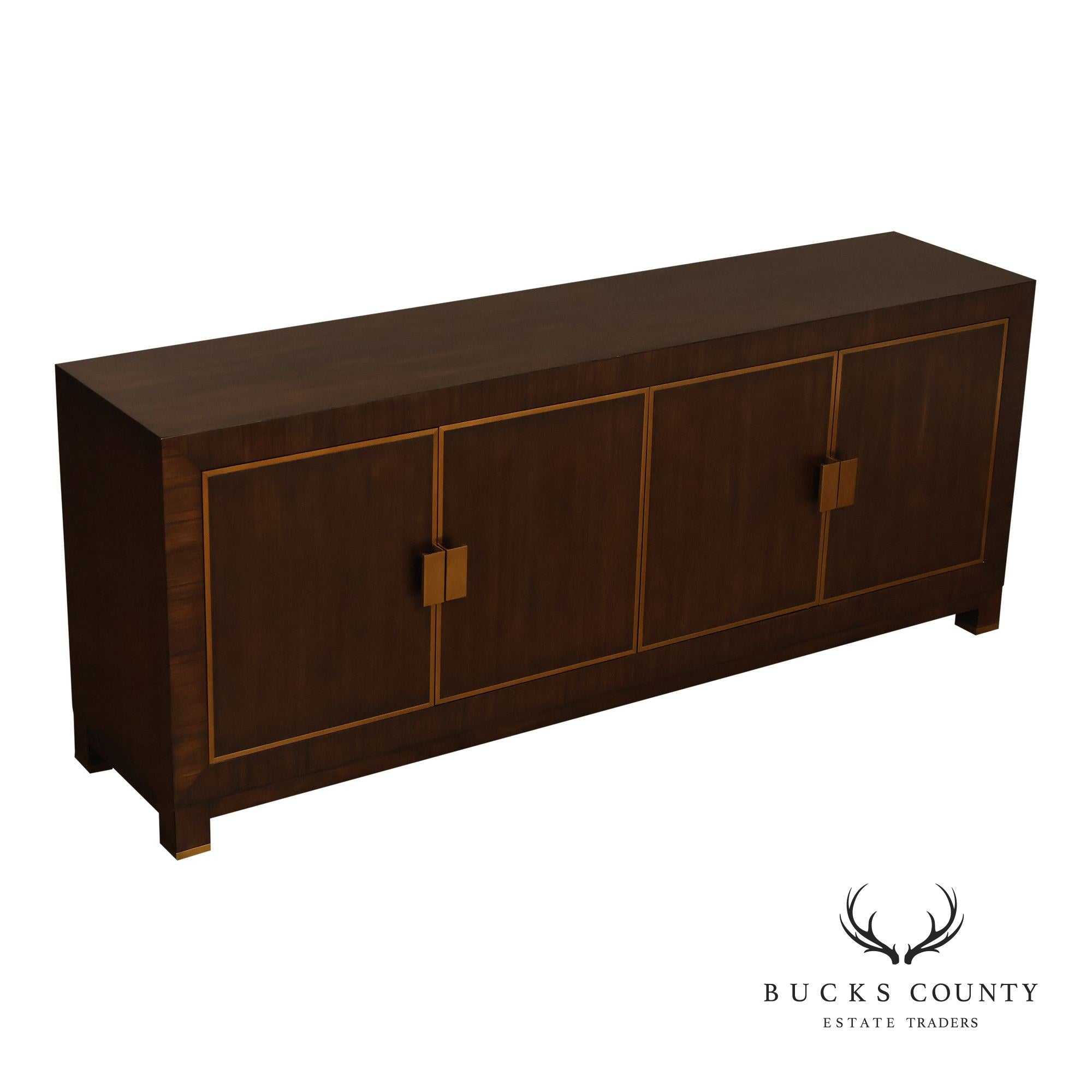 Restoration Hardware Contemporary Four-Door Credenza or Sideboard