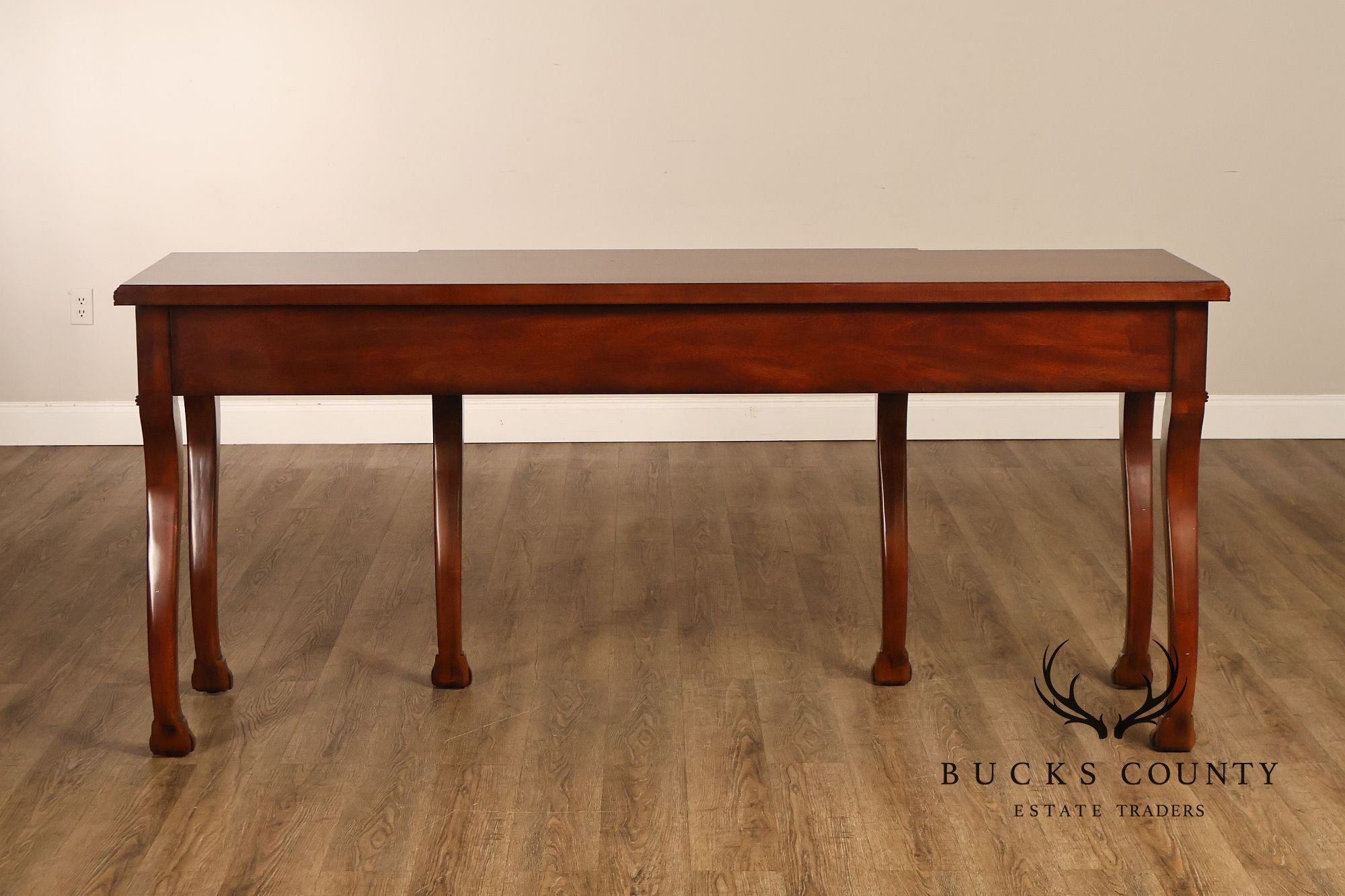 Century Furniture Georgian Style Mahogany Console Sideboard