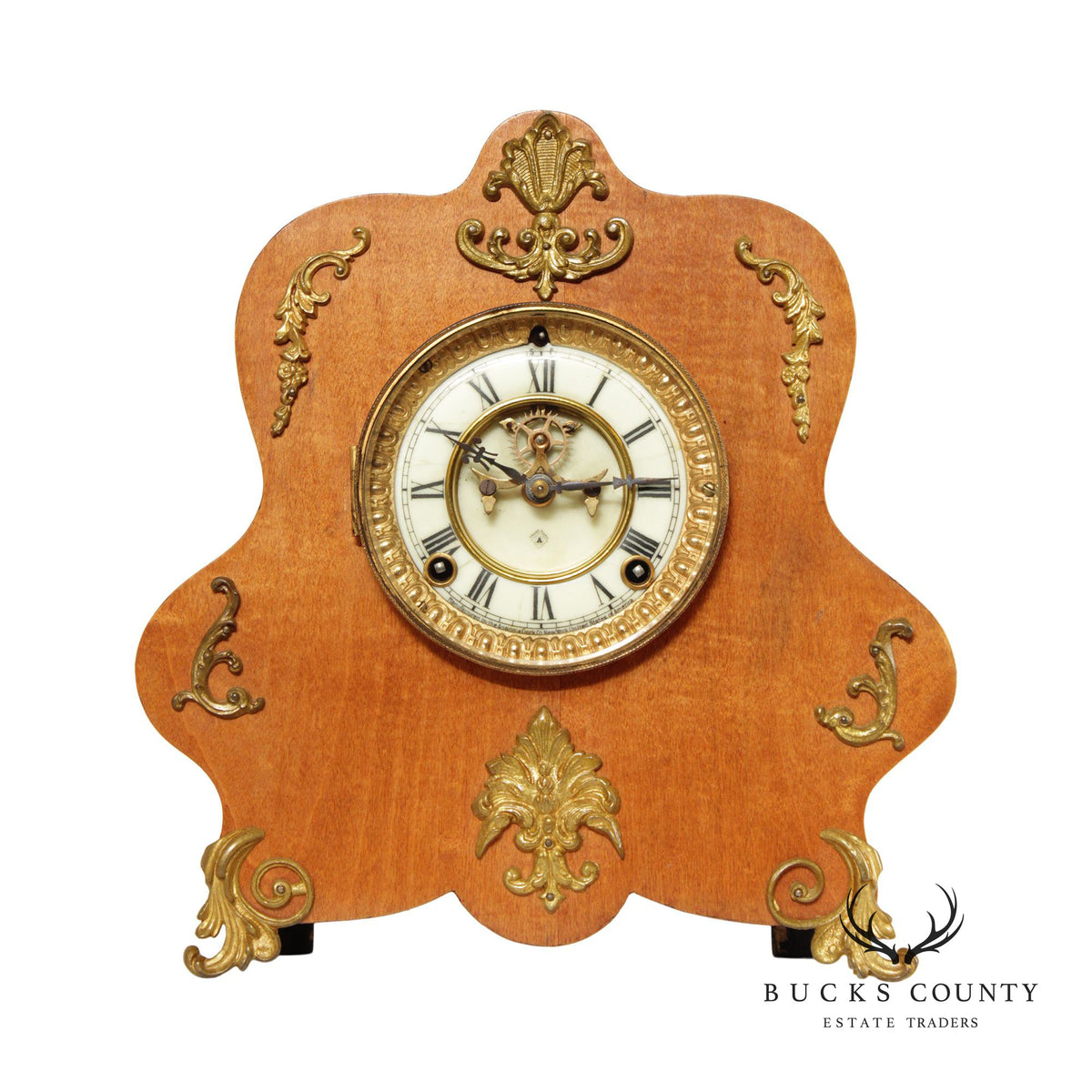 Ansonia French Art Nouveau Style Mantel Clock