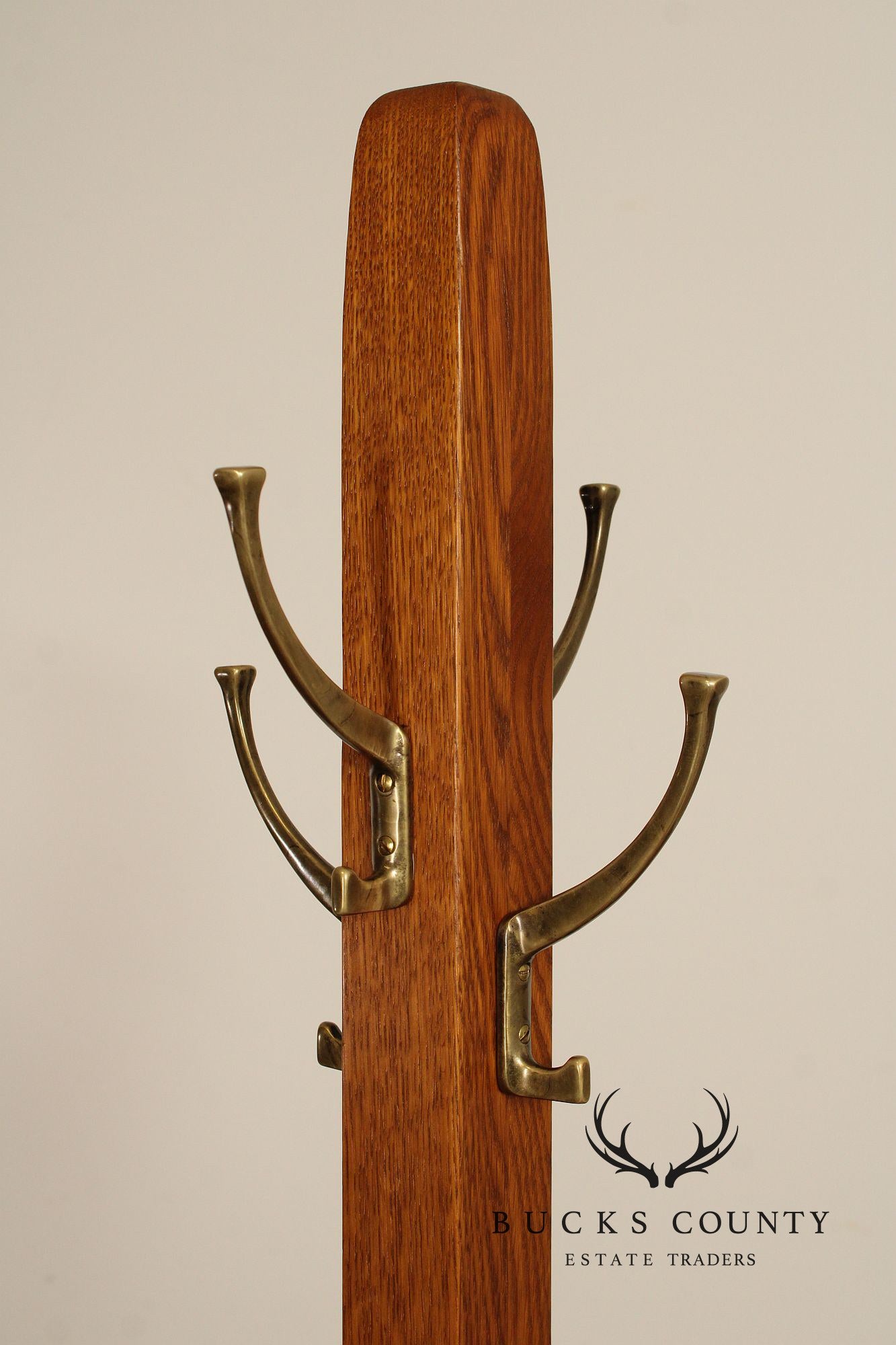 Stickley Mission Collection Oak Hat Rack