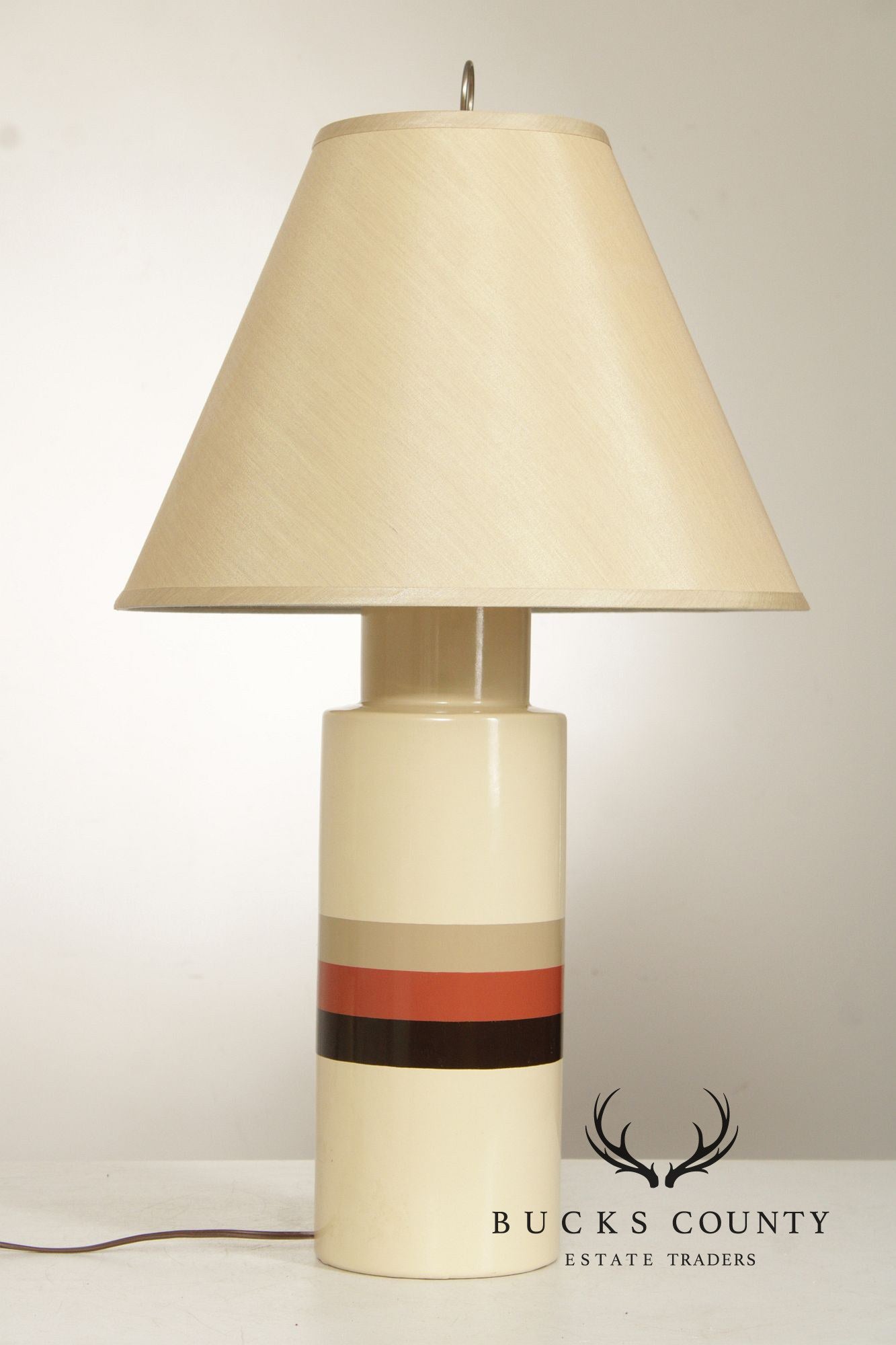 Philmar Sandel Post Modern Pair of Ceramic Table Lamps