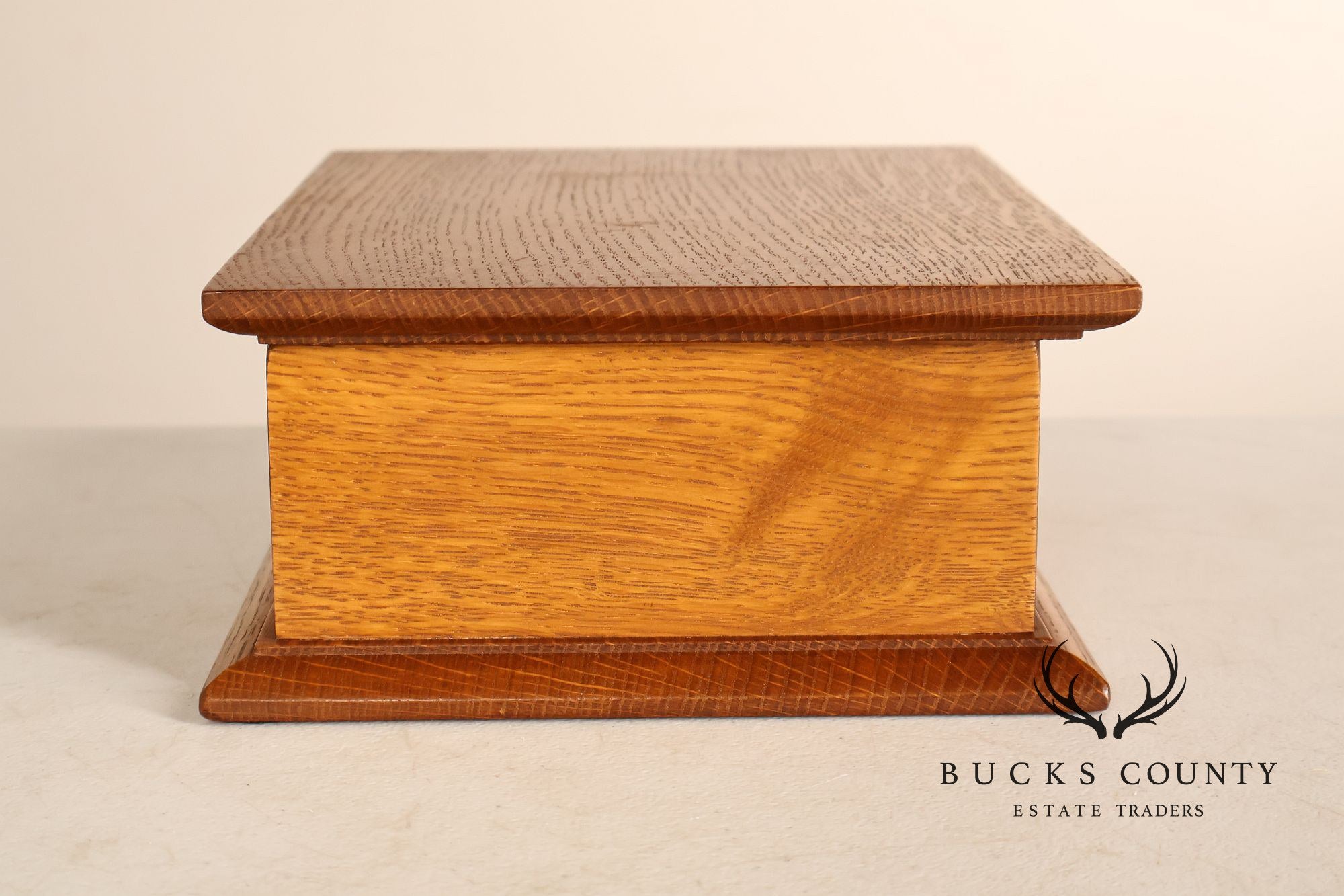 Stickley Mission Collection Oak Desk Box