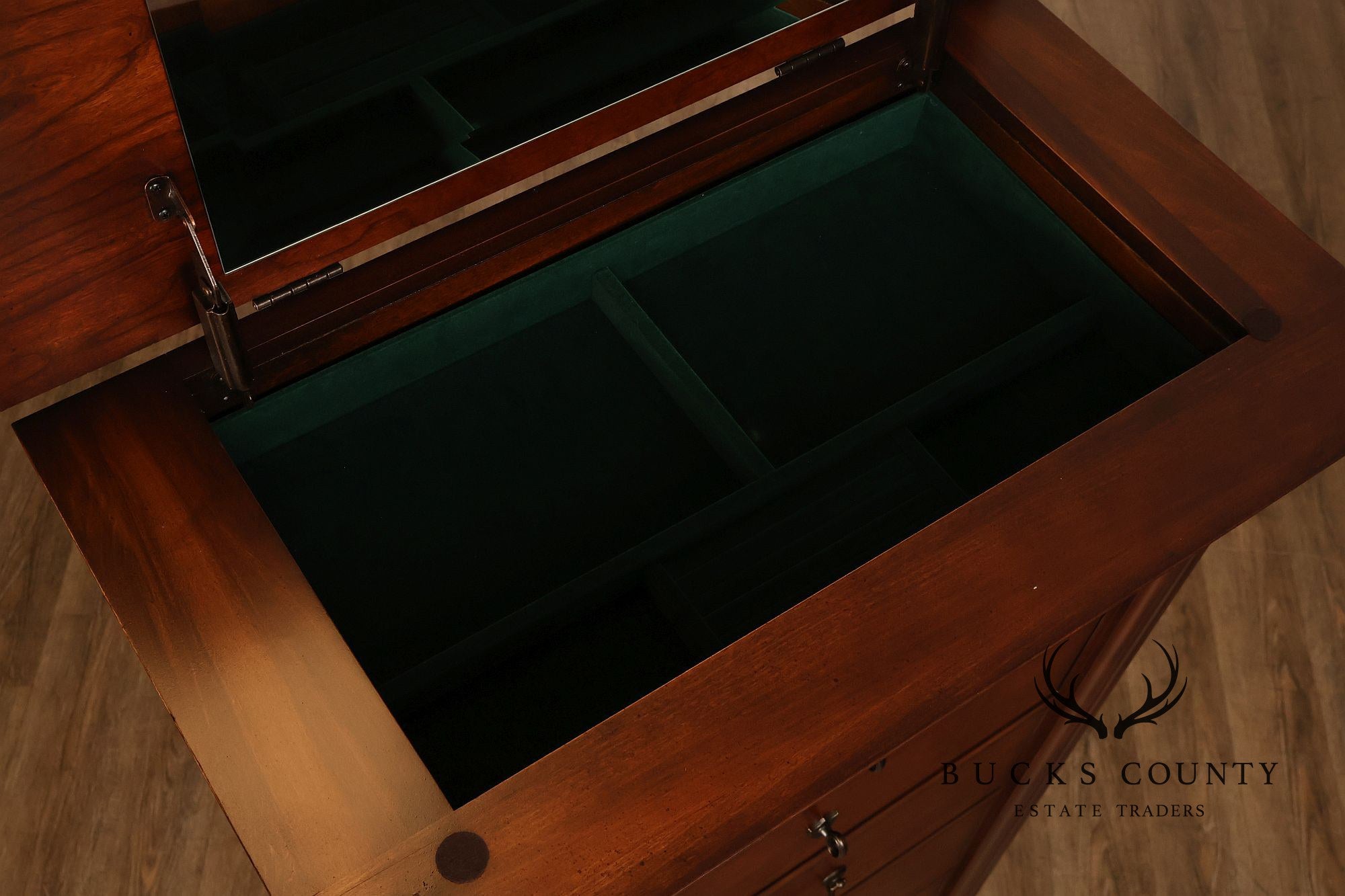 Thomasville Traditional Louis Philippe Style Cherry Lingerie Chest