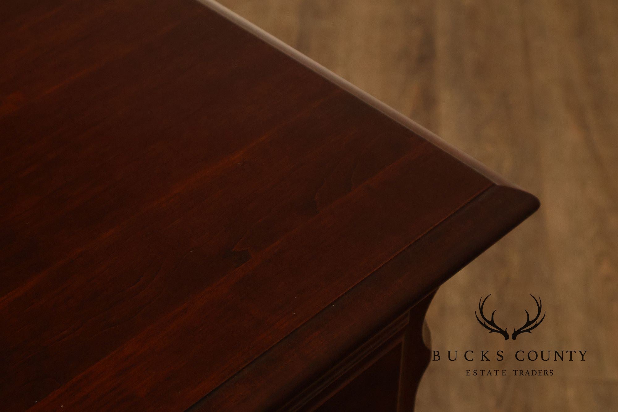 Pennsylvania House Chippendale Style Cherry Long Dresser with Mirror