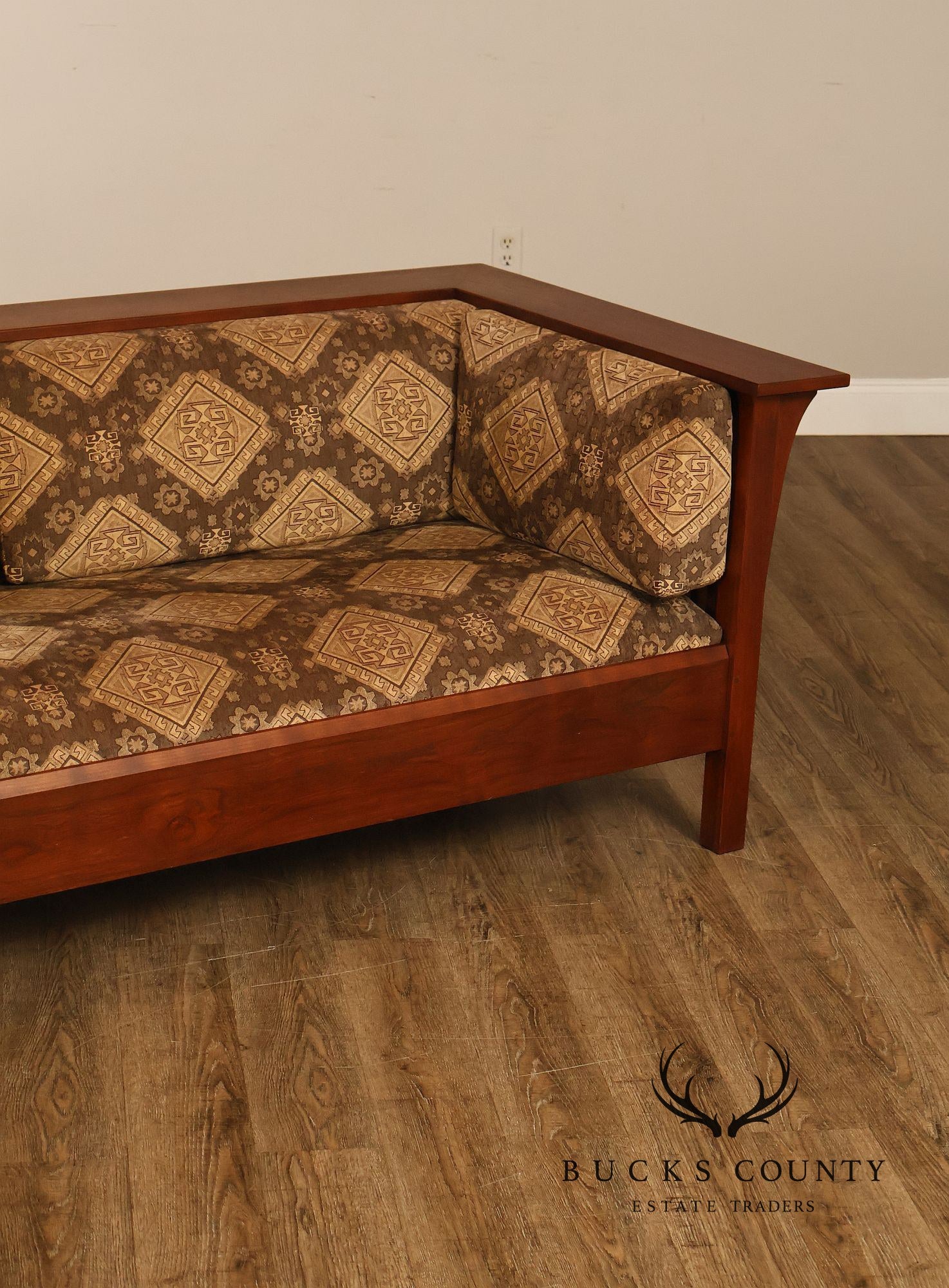 Stickley Mission Collection Cherry Prairie Settle