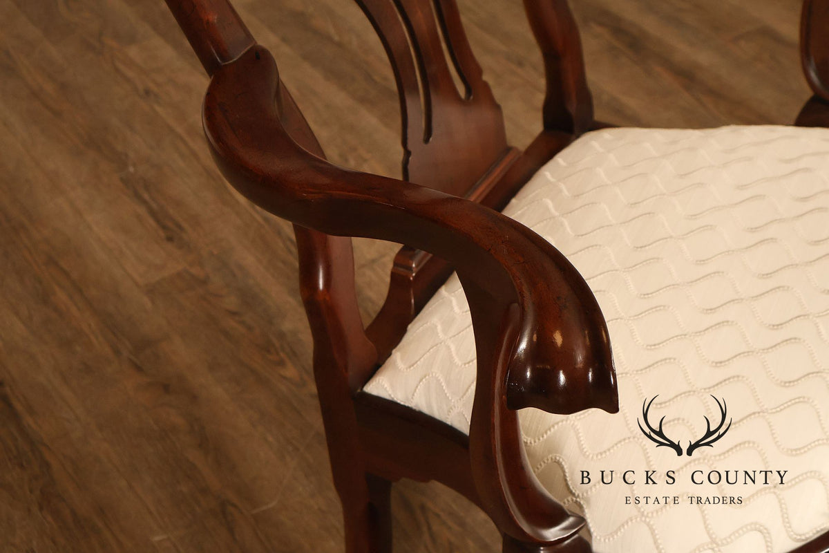 Henredon 'Rittenhouse Square' Set of Six Mahogany Dining Chairs