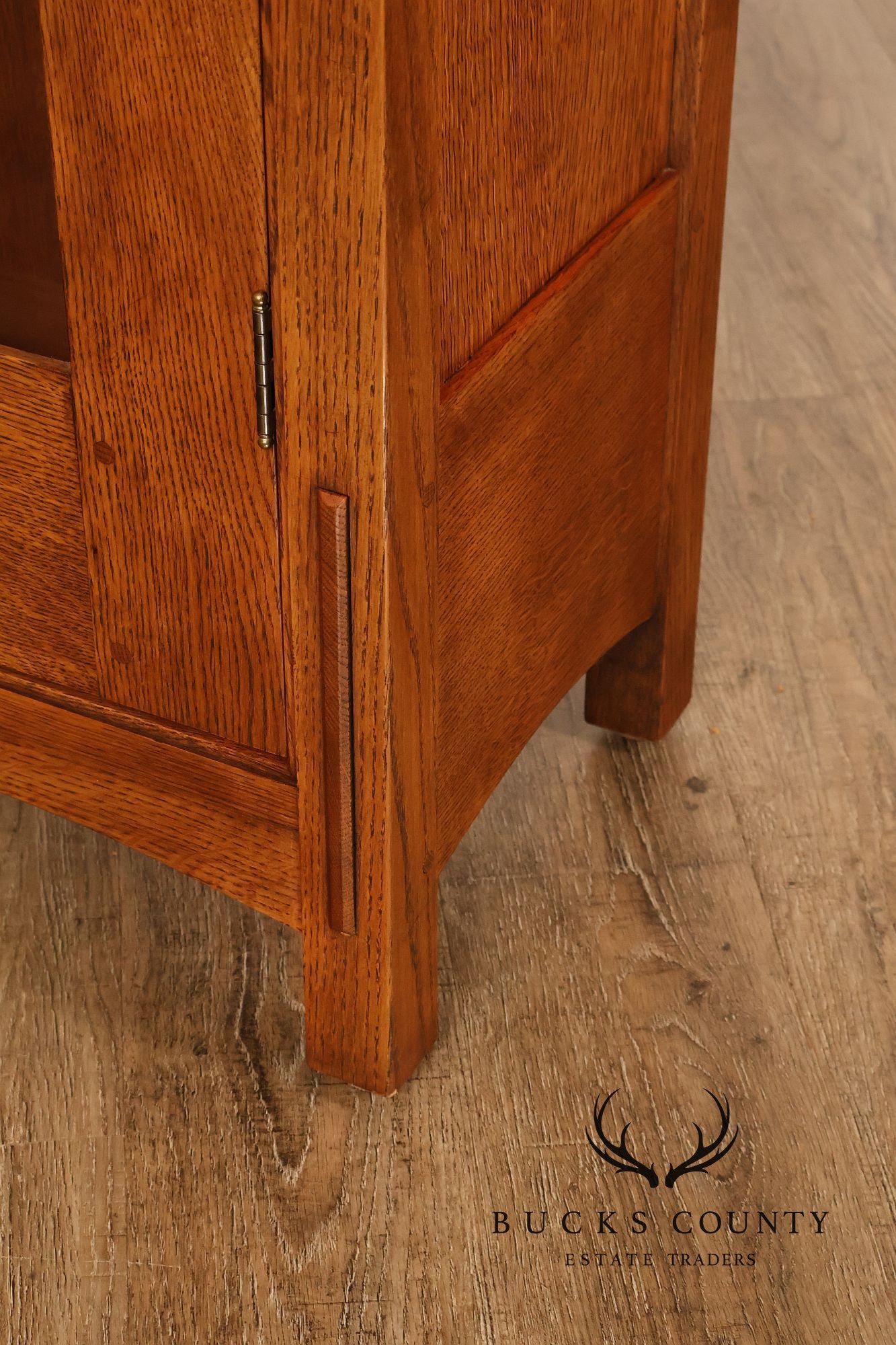 Stickley Mission Collection Oak Tall Case Clock