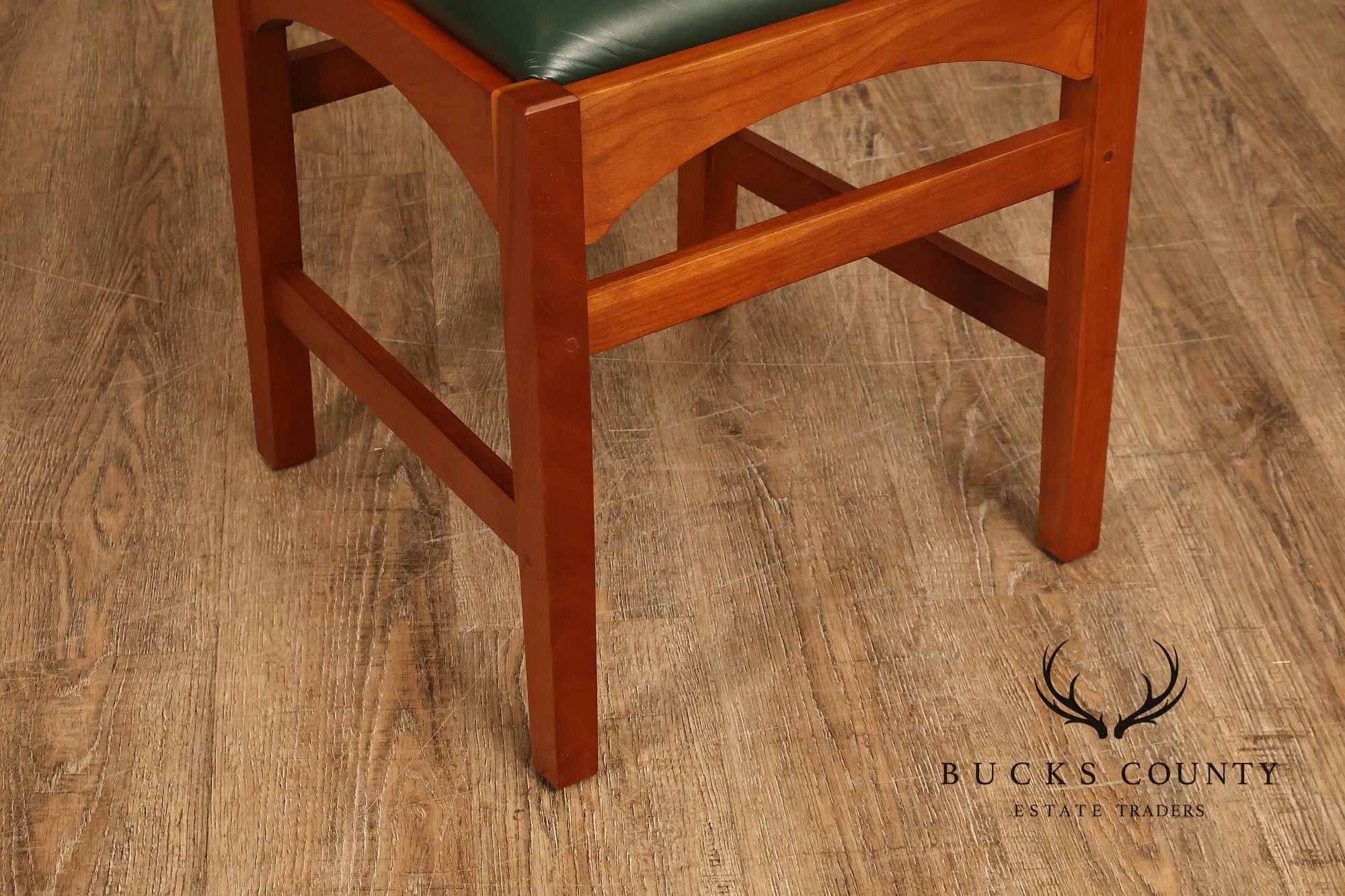 Stickley Cherry Harvey Ellis Mission Collection Pair Of Dining Chairs