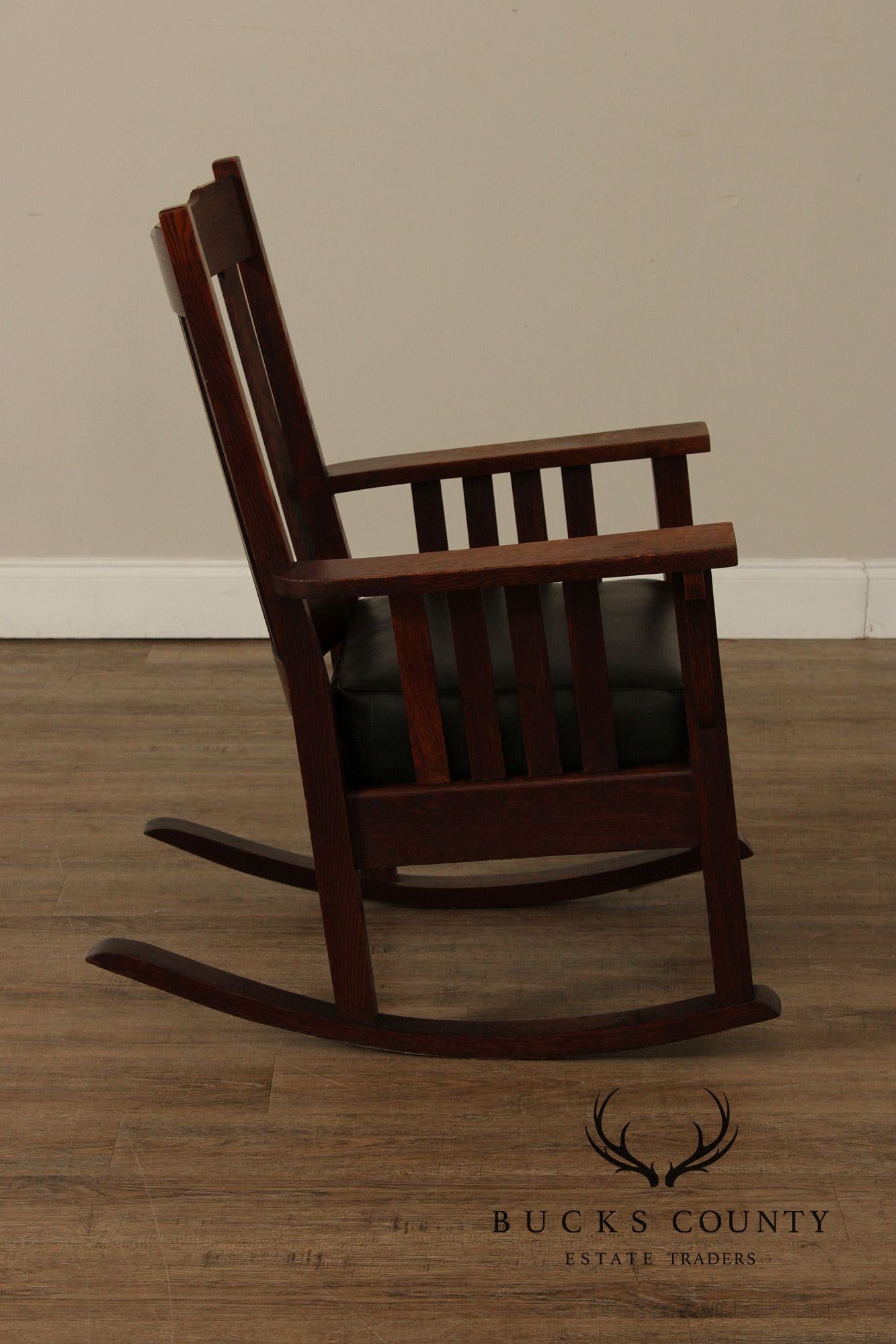 Antique Mission Oak Rocking Chair