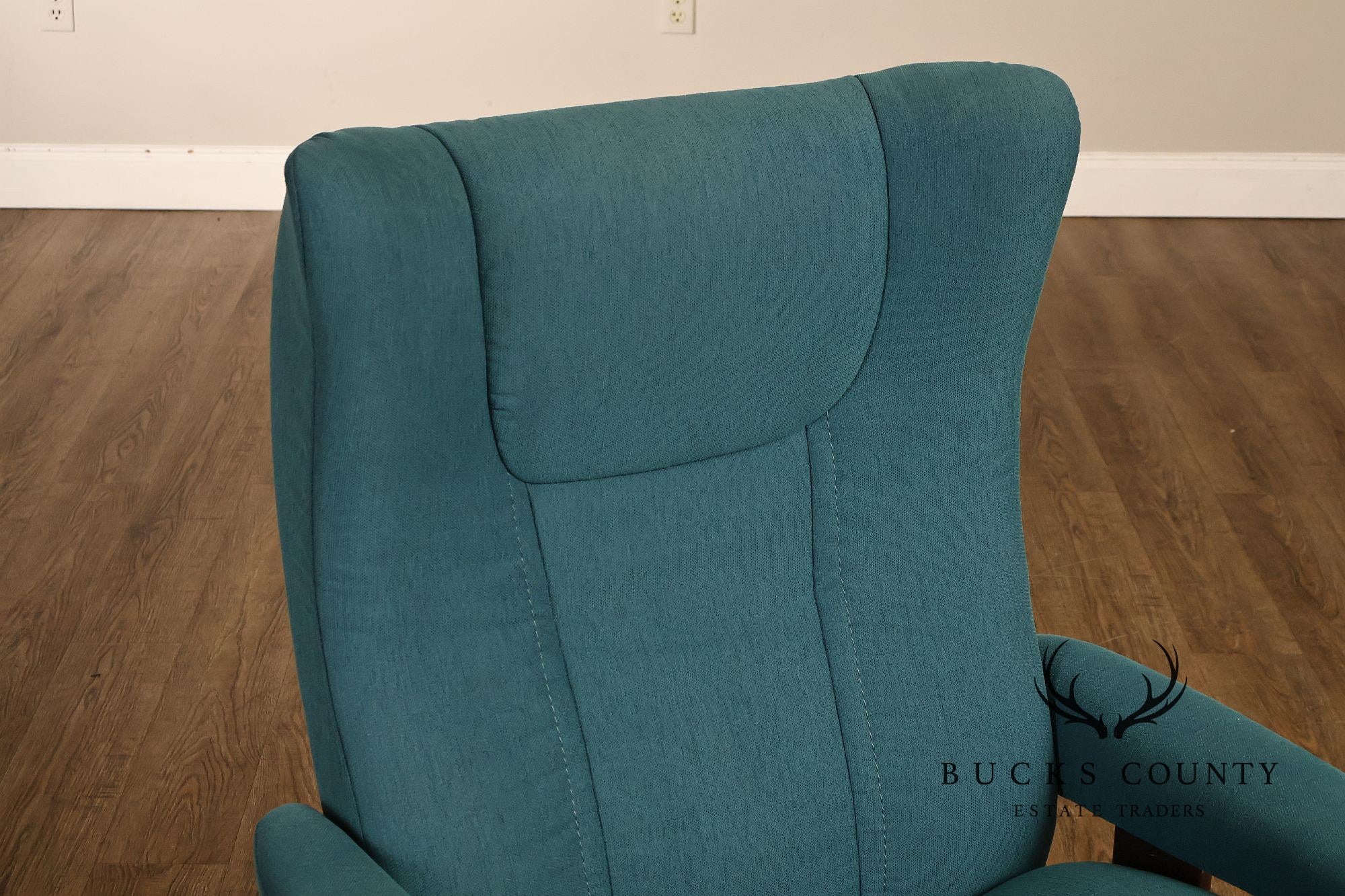 Ekornes Stressless Reclining Wing Chair and Ottoman