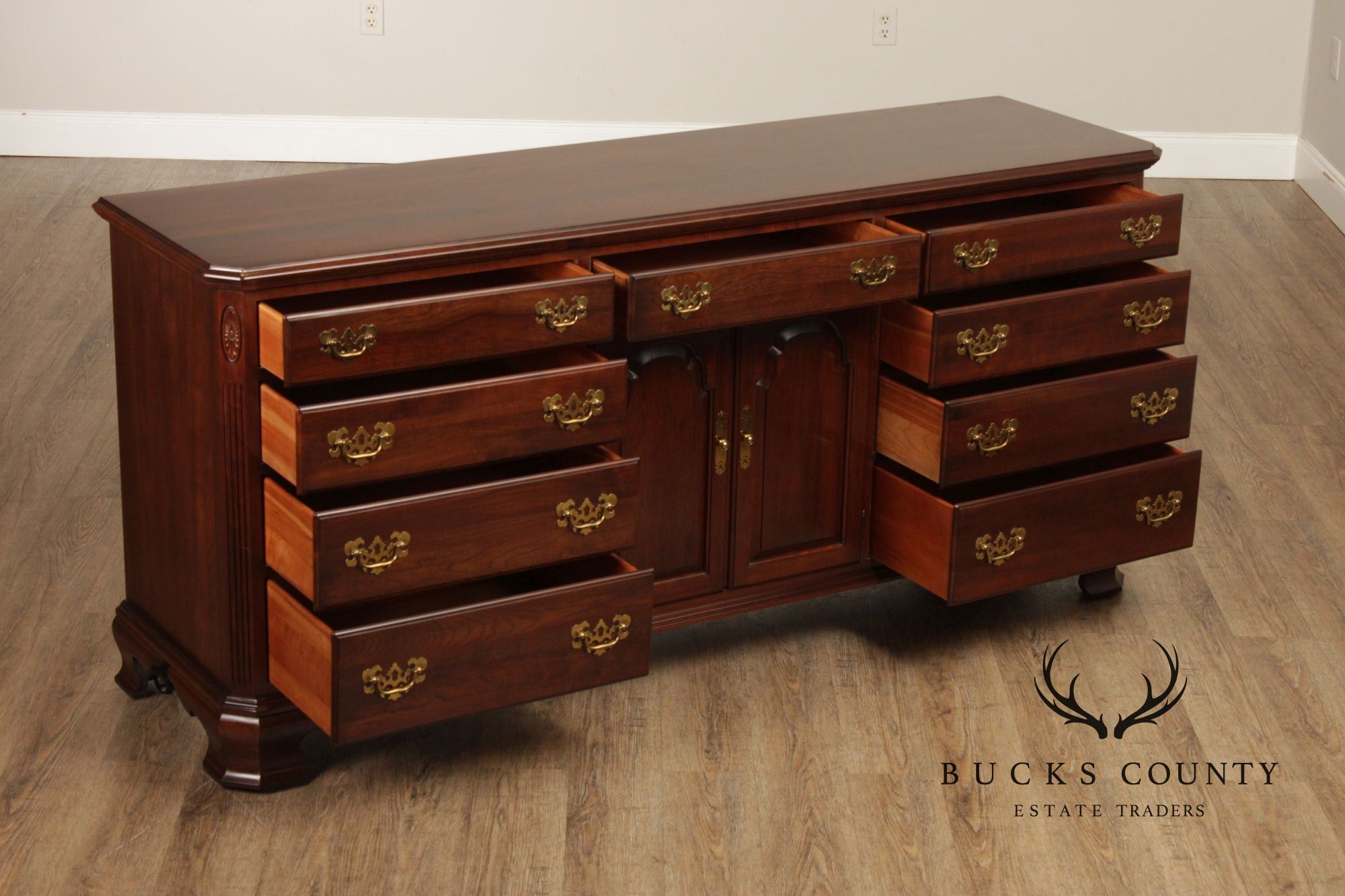 Ethan Allen Georgian Court Cherry Dresser