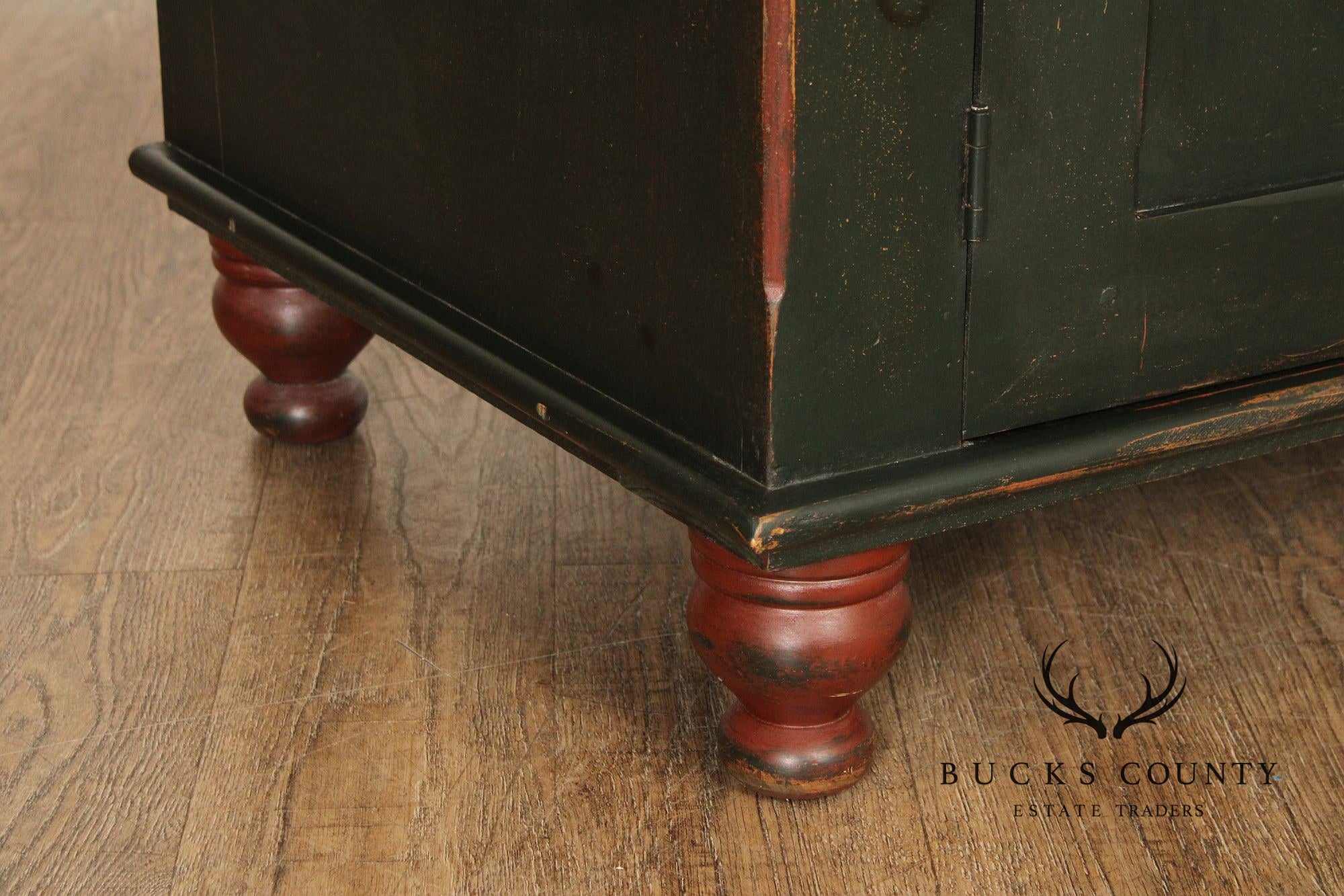 Oley Valley Reproductions Distress Painted Cupboard