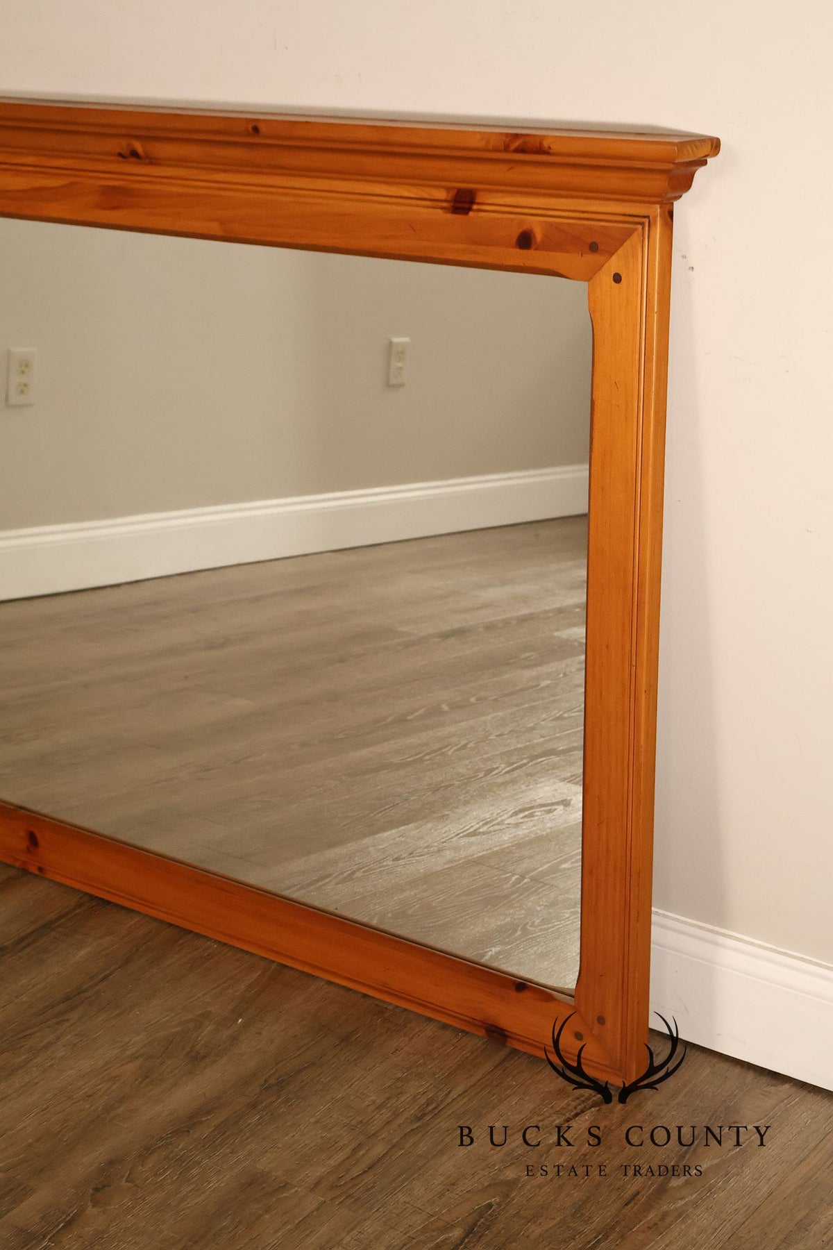 Ethan Allen Pine Dresser Mirror