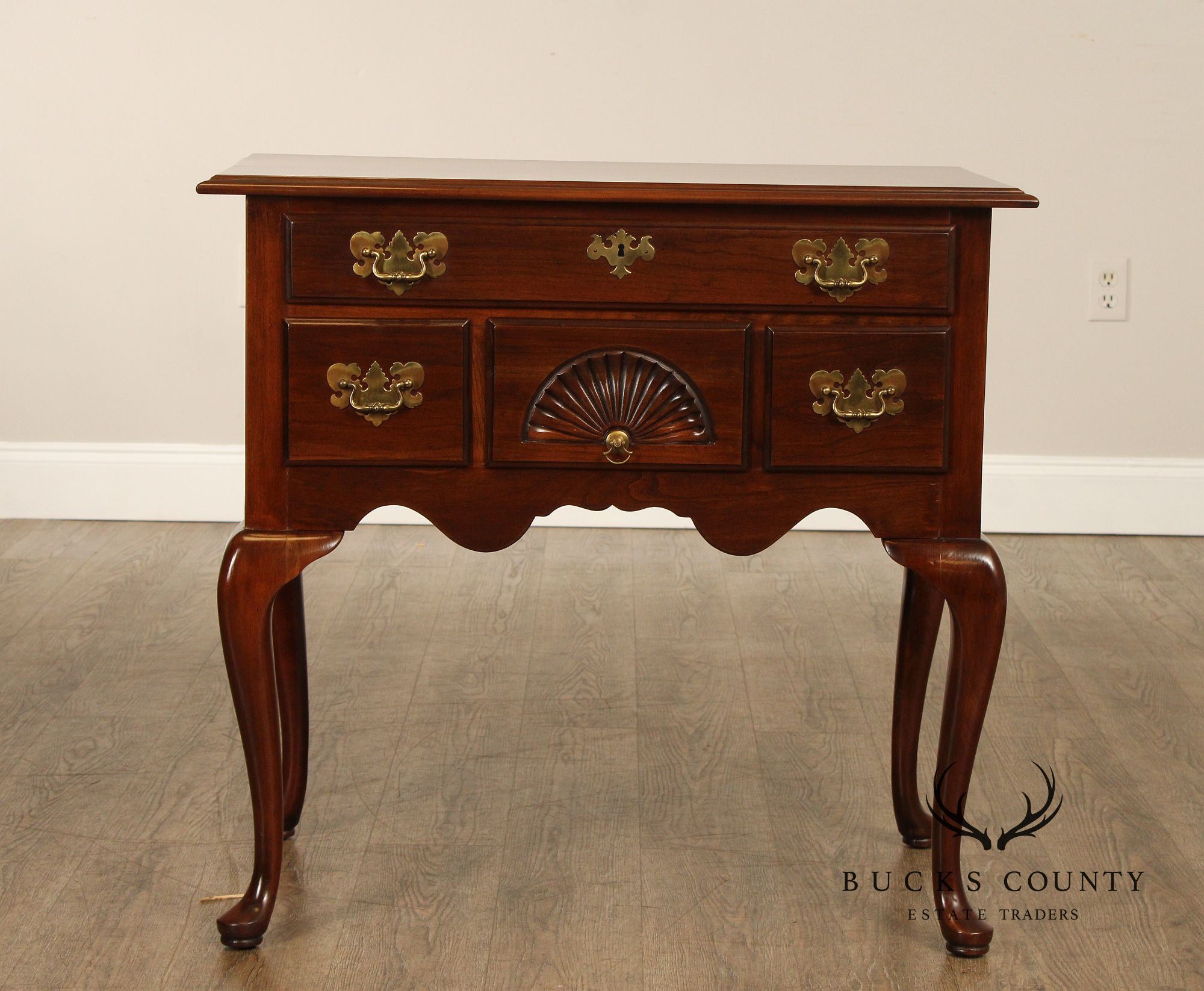 Harden Queen Anne Style Cherry Lowboy