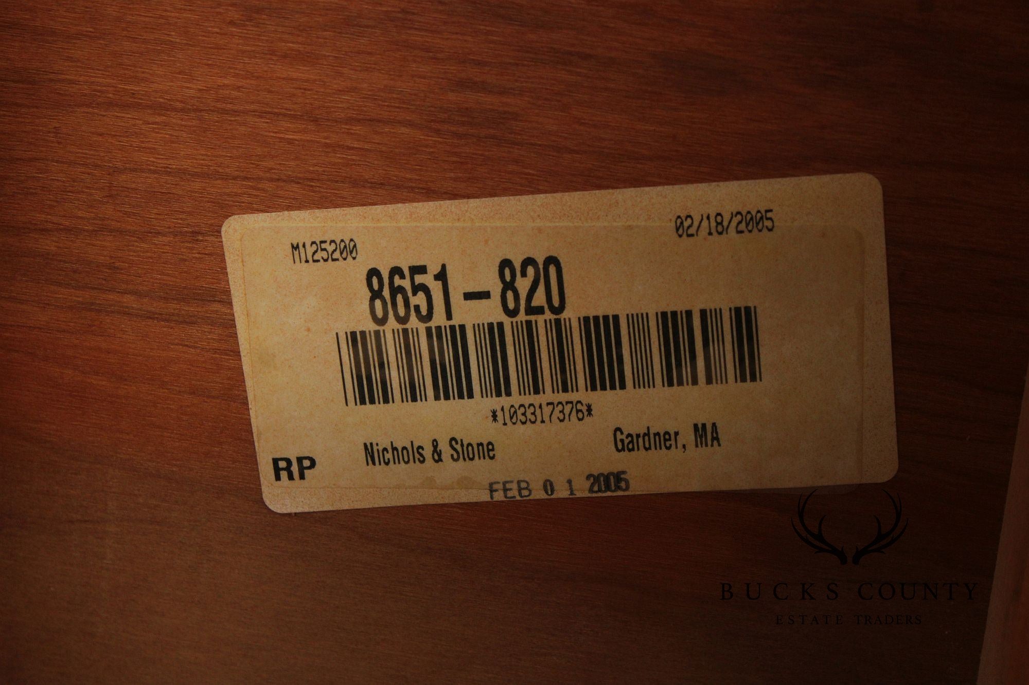 Nichols and Stone Cherry Storage Coffee Table