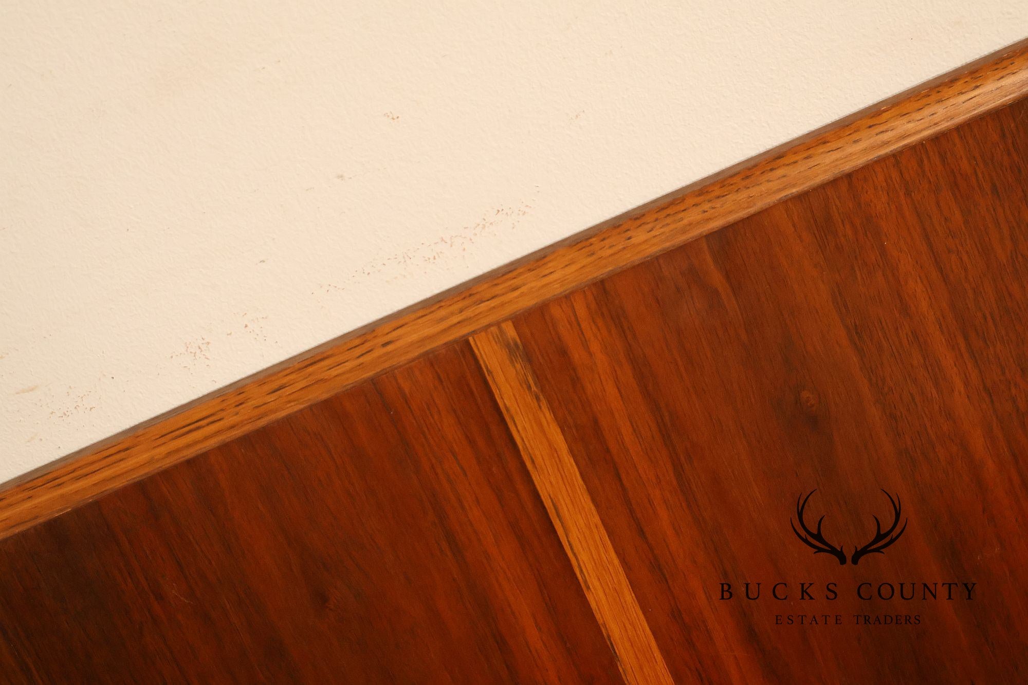 Lane Mid-Century Modern Walnut King Headboard