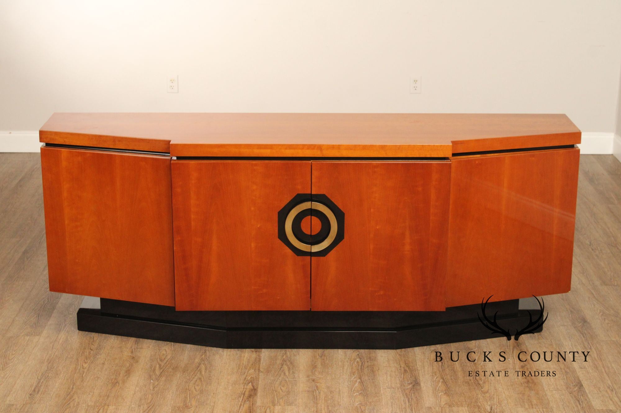 Postmodern Custom Quality Cherry Credenza Sideboard