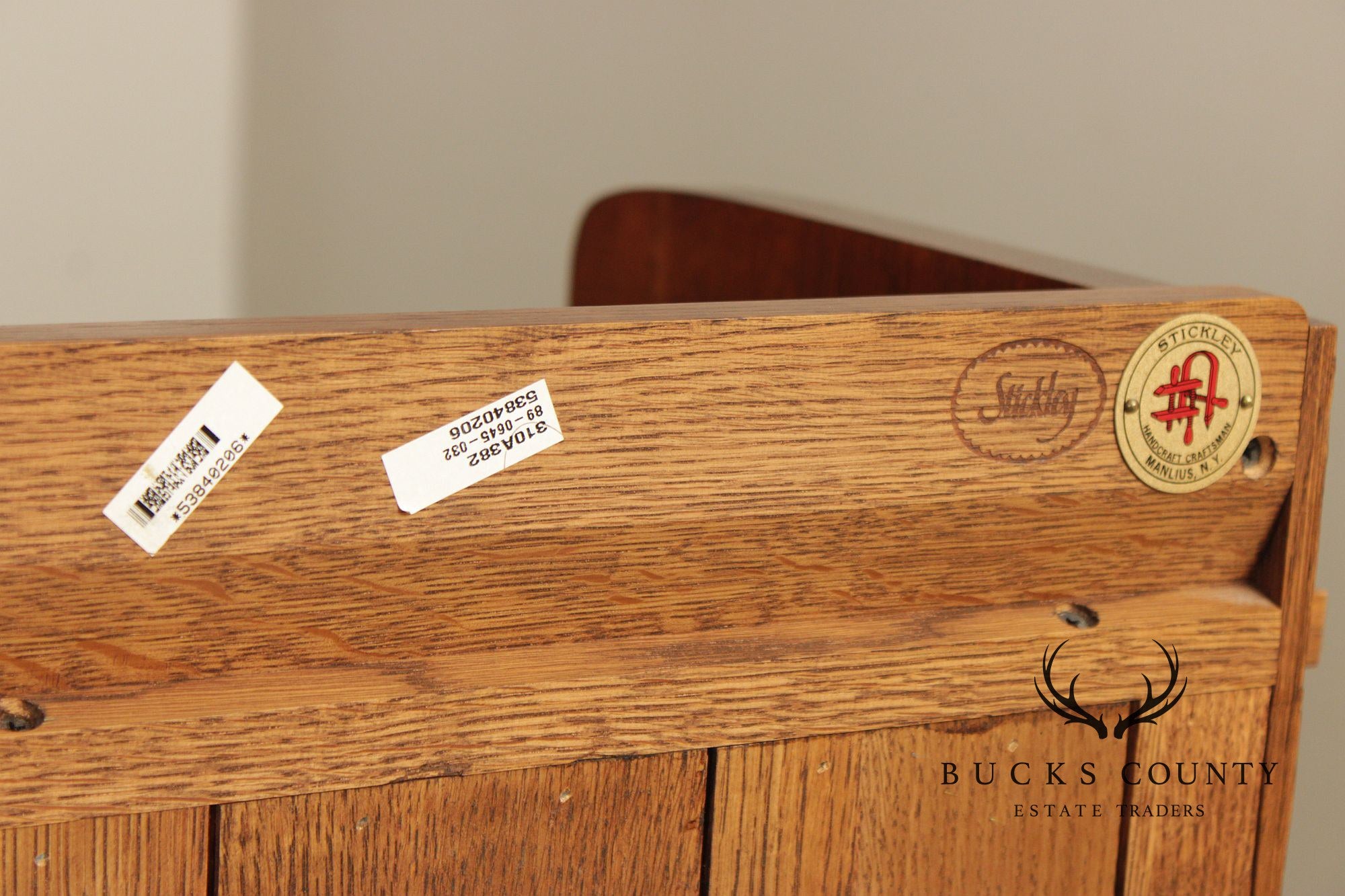 Stickley Mission Collection Oak Two Door Bookcase