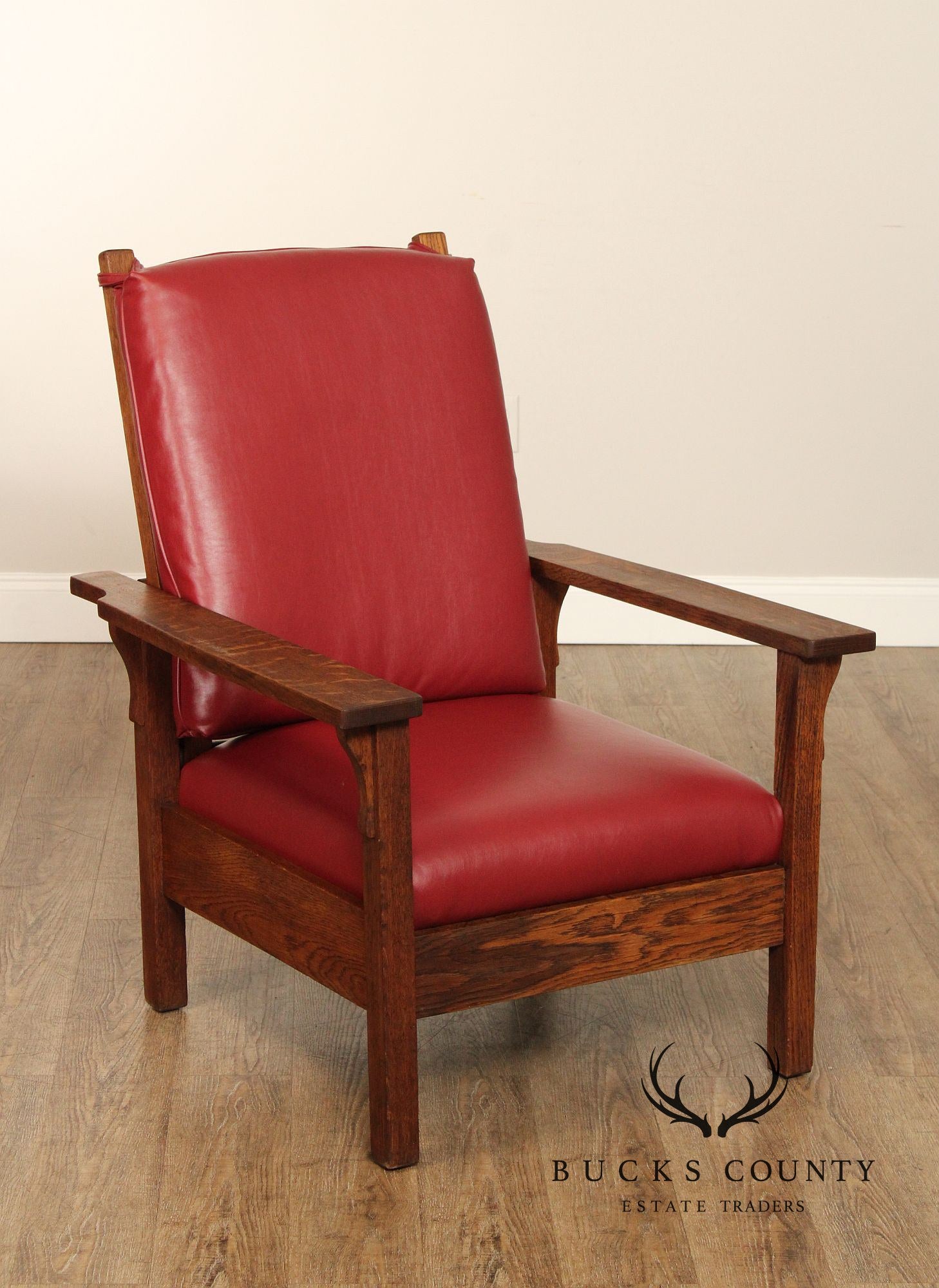 Gustav Stickley Antique Mission Oak Morris Chair