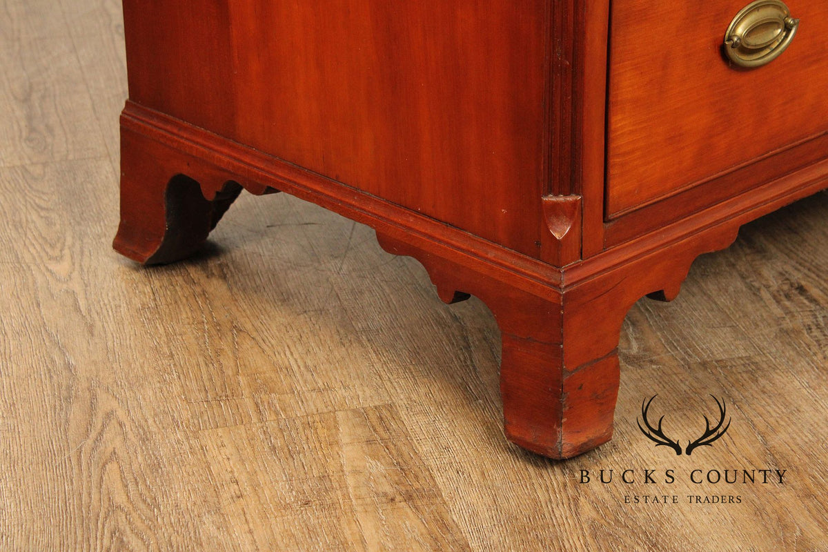 Antique Chippendale Mid-Atlantic Cherry Chest of Drawers